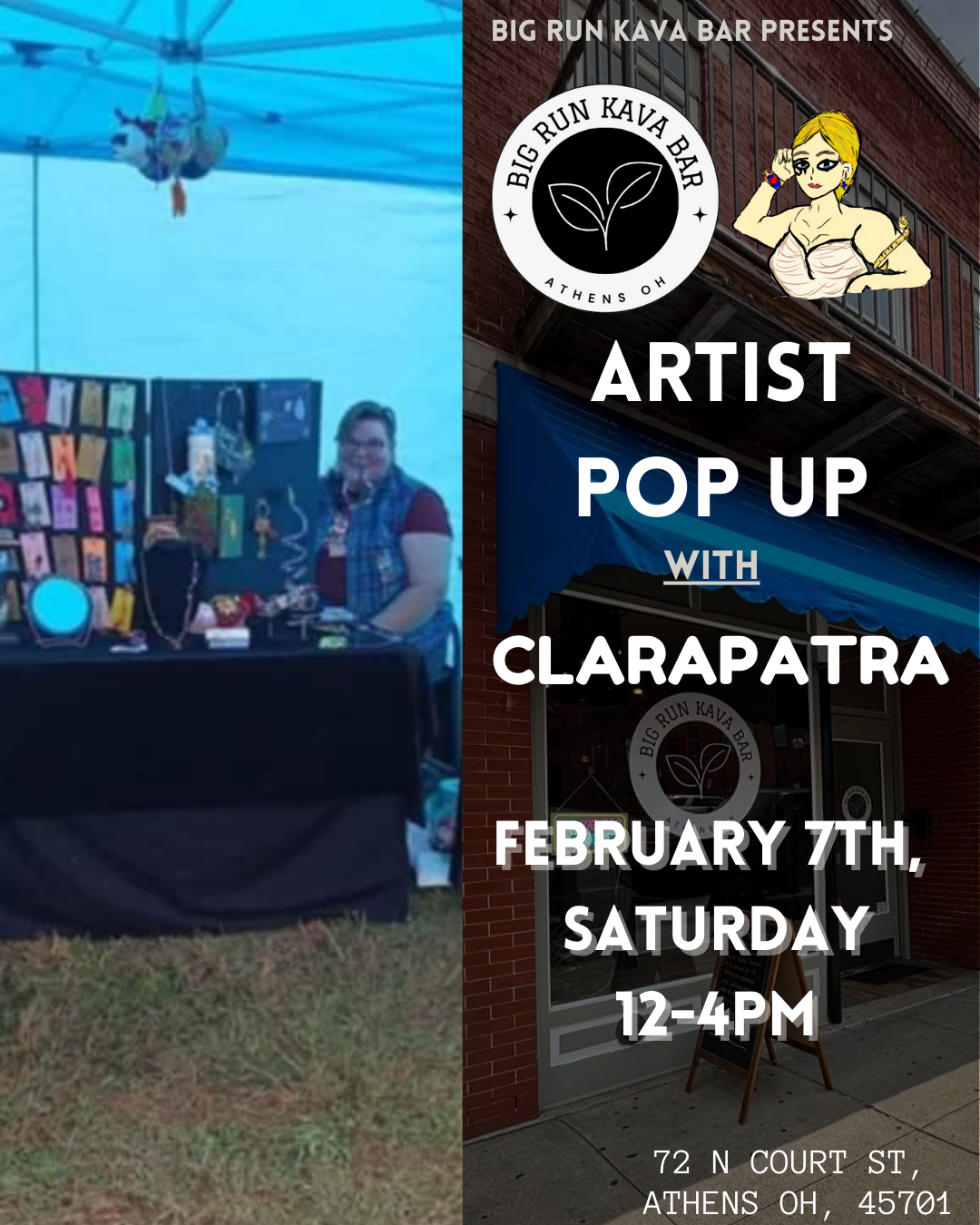 Artist Pop Up (Clara Patra)