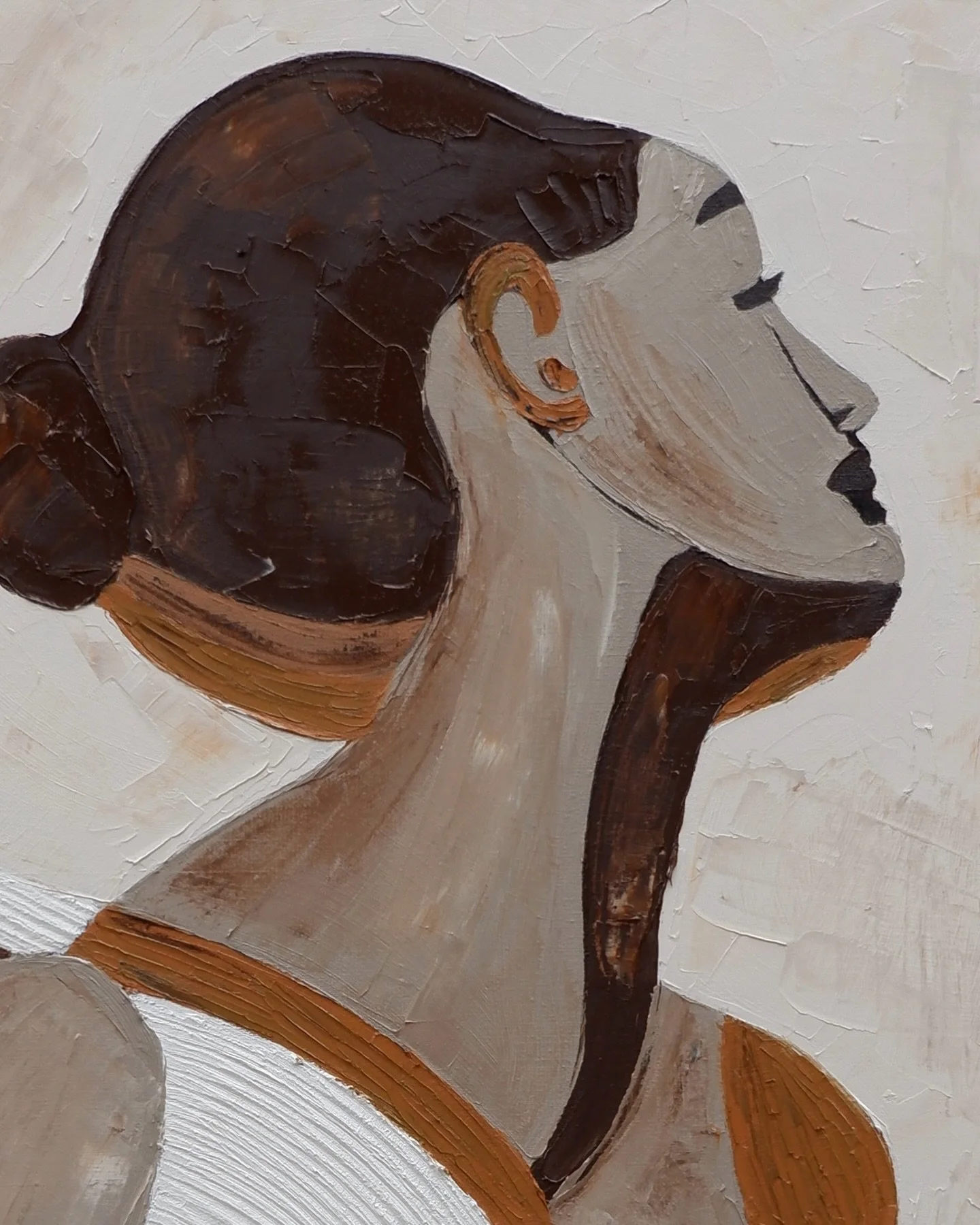 New artwork: &lsquo;She&rsquo;s a mystery&rsquo;

Oil painting 
60x80cm 
Brown walnut frame 
&euro;2111,- incl. VAT

DM or e-mail if interested ✉️