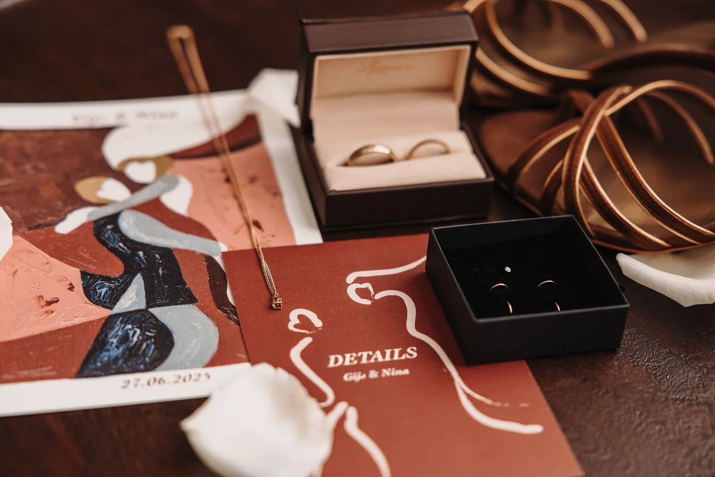 For the wedding of my sister &amp; brother-in-law, I had the joy of designing their invitation, table setting cards and seating chart.

They gave me a completely blank canvas and trusted me to create whatever felt right. I tuned into their story and 