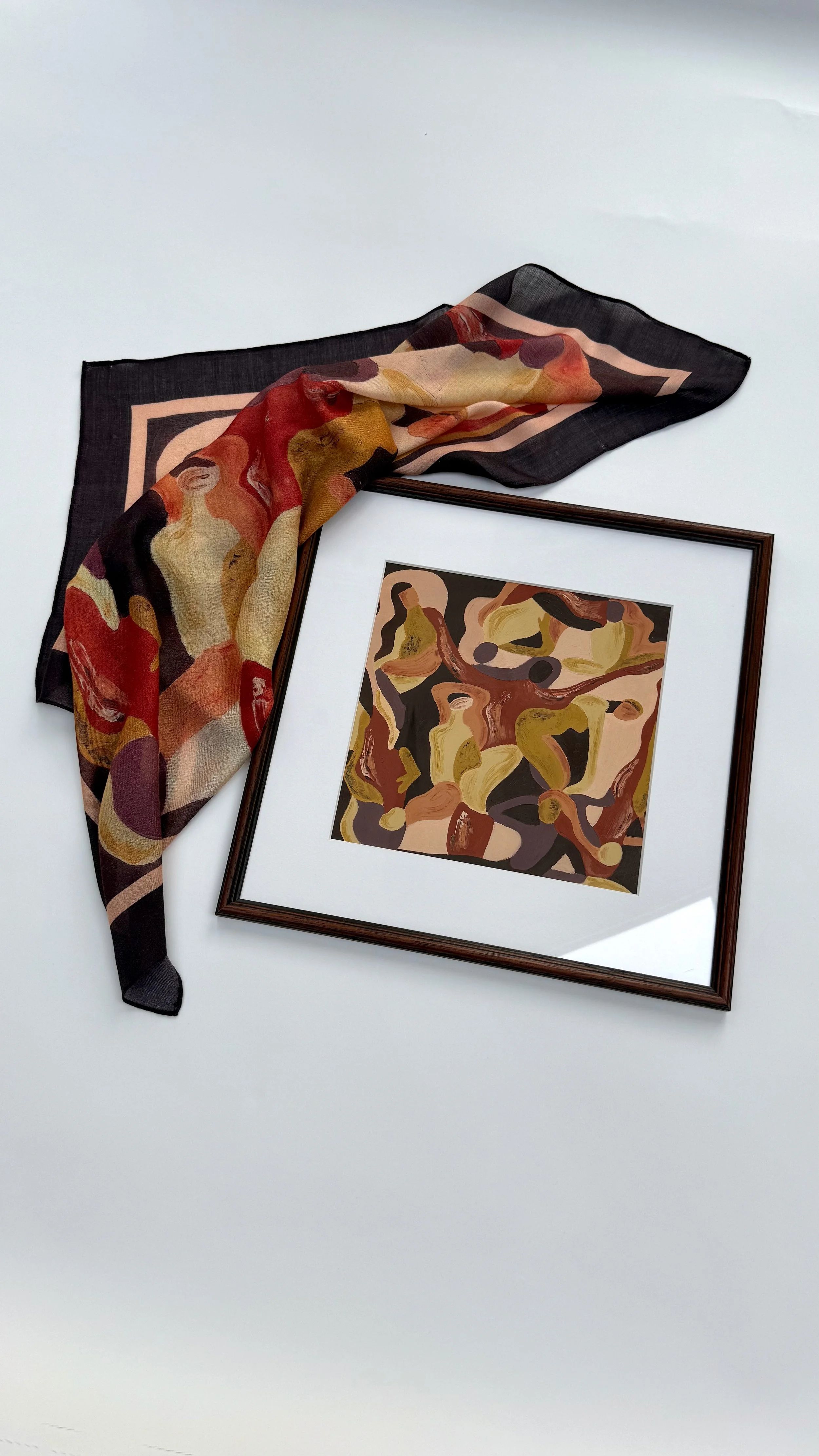 Silk Scarf TWISTED