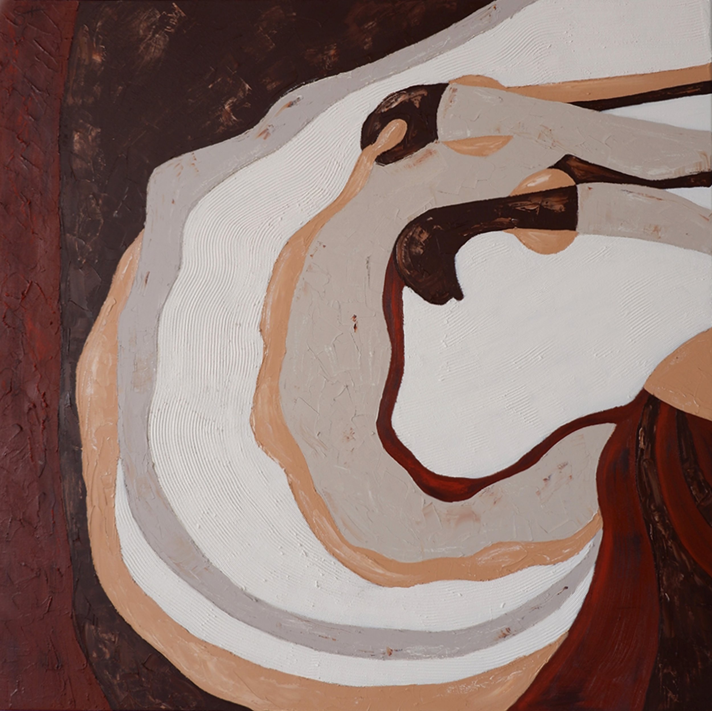 Diptych 1/2: I'm a free woman (100x100)