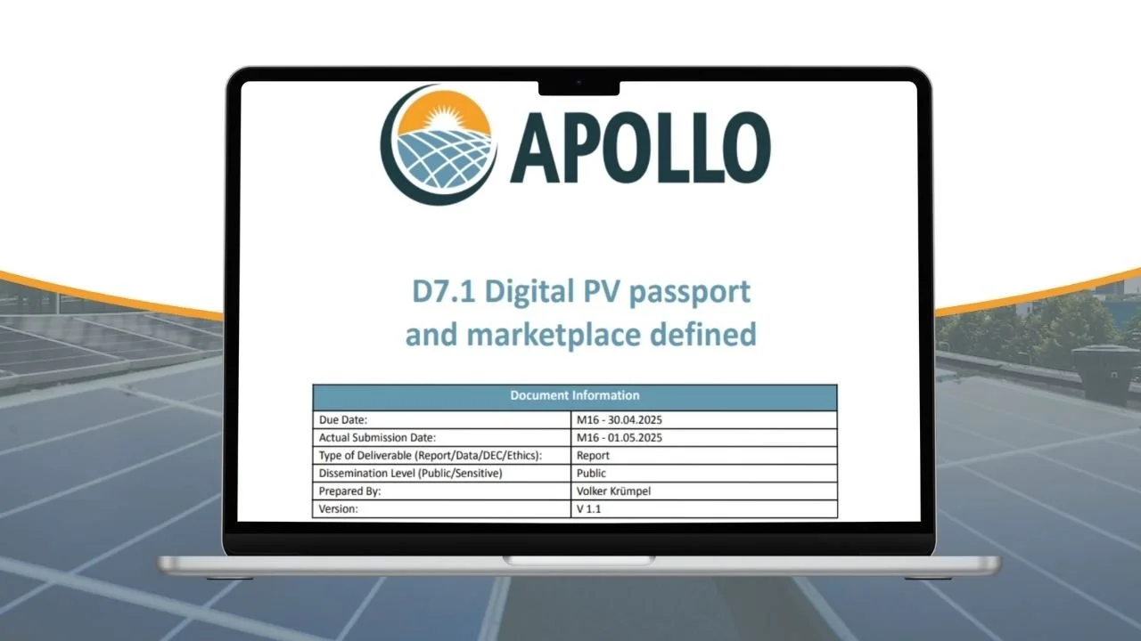 Defining a digital PV passport and marketplace for circular solar