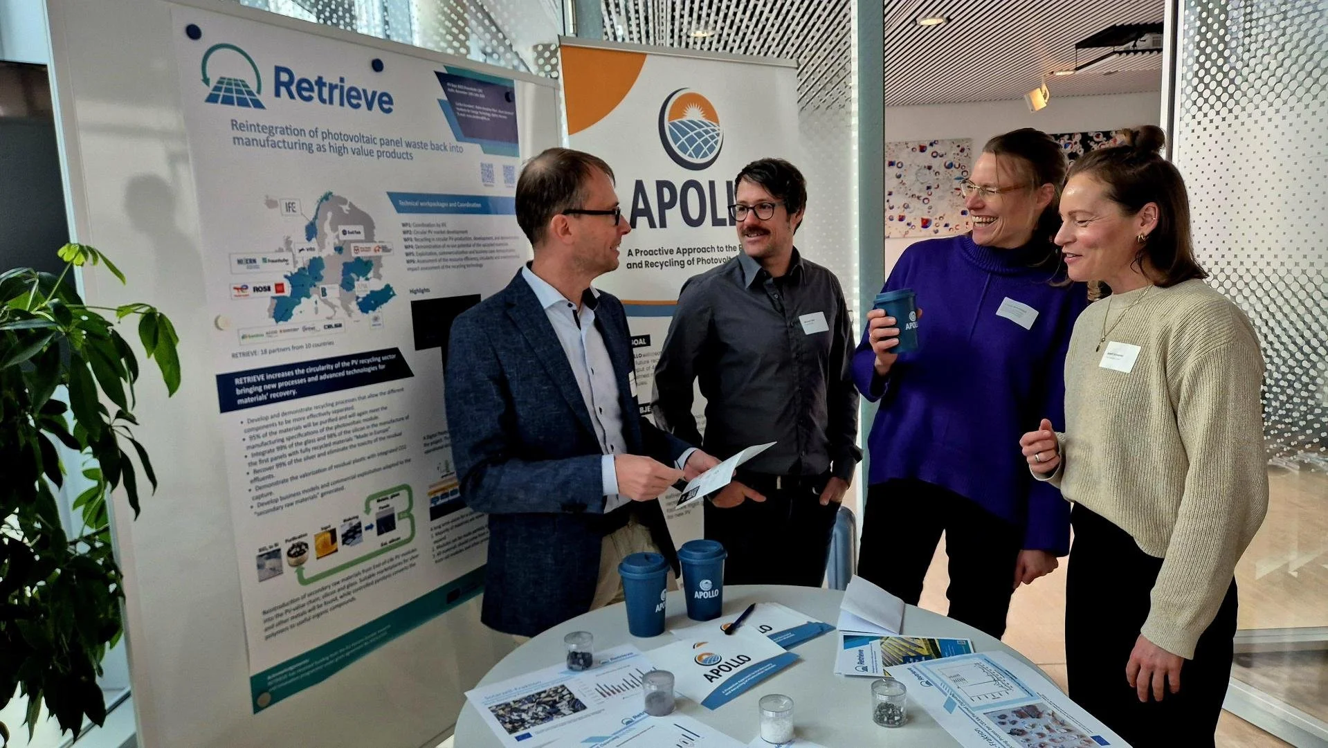 APOLLO represented at two circular PV events in November 2025