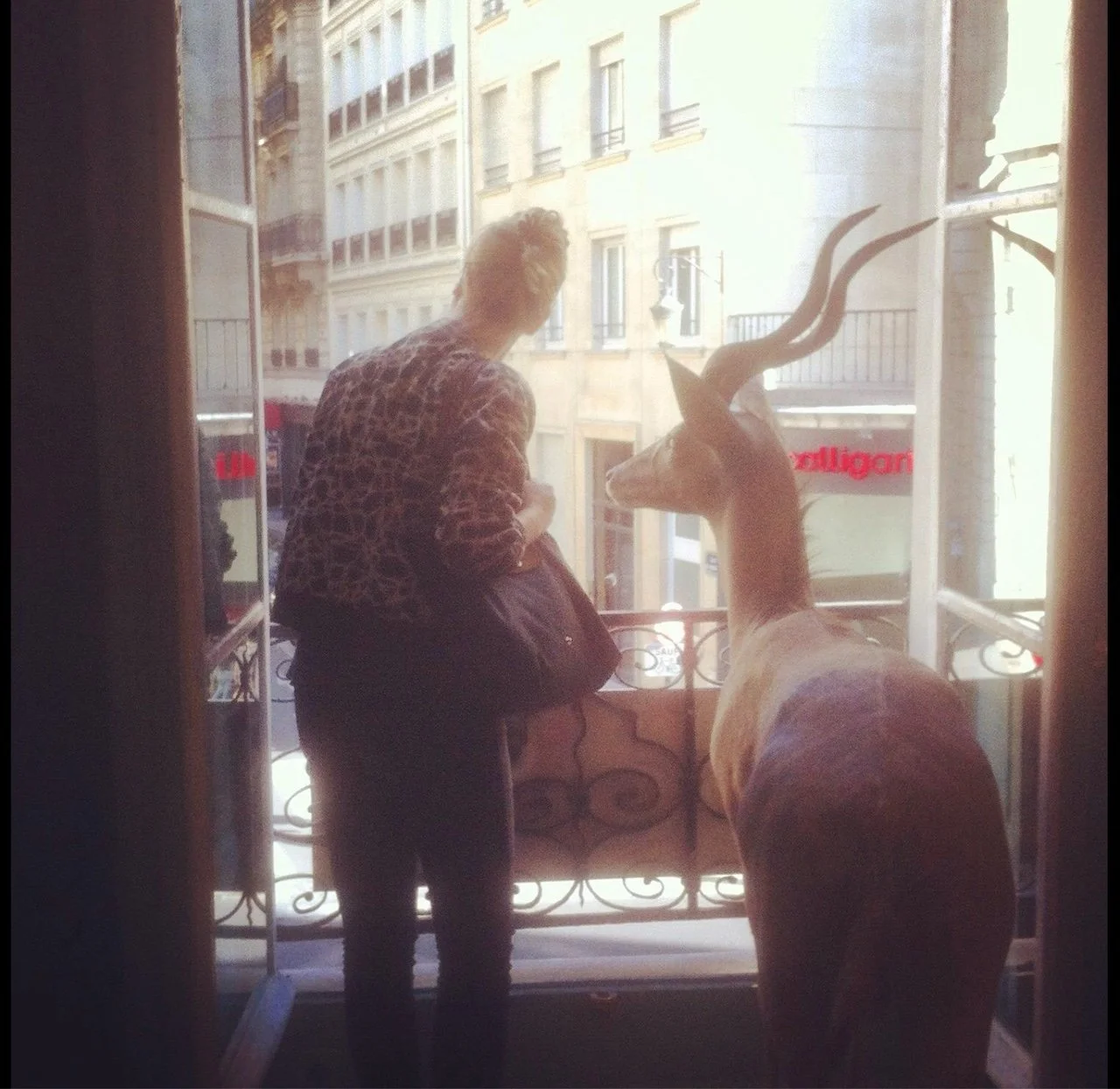 Me and one of my favorite boutiques