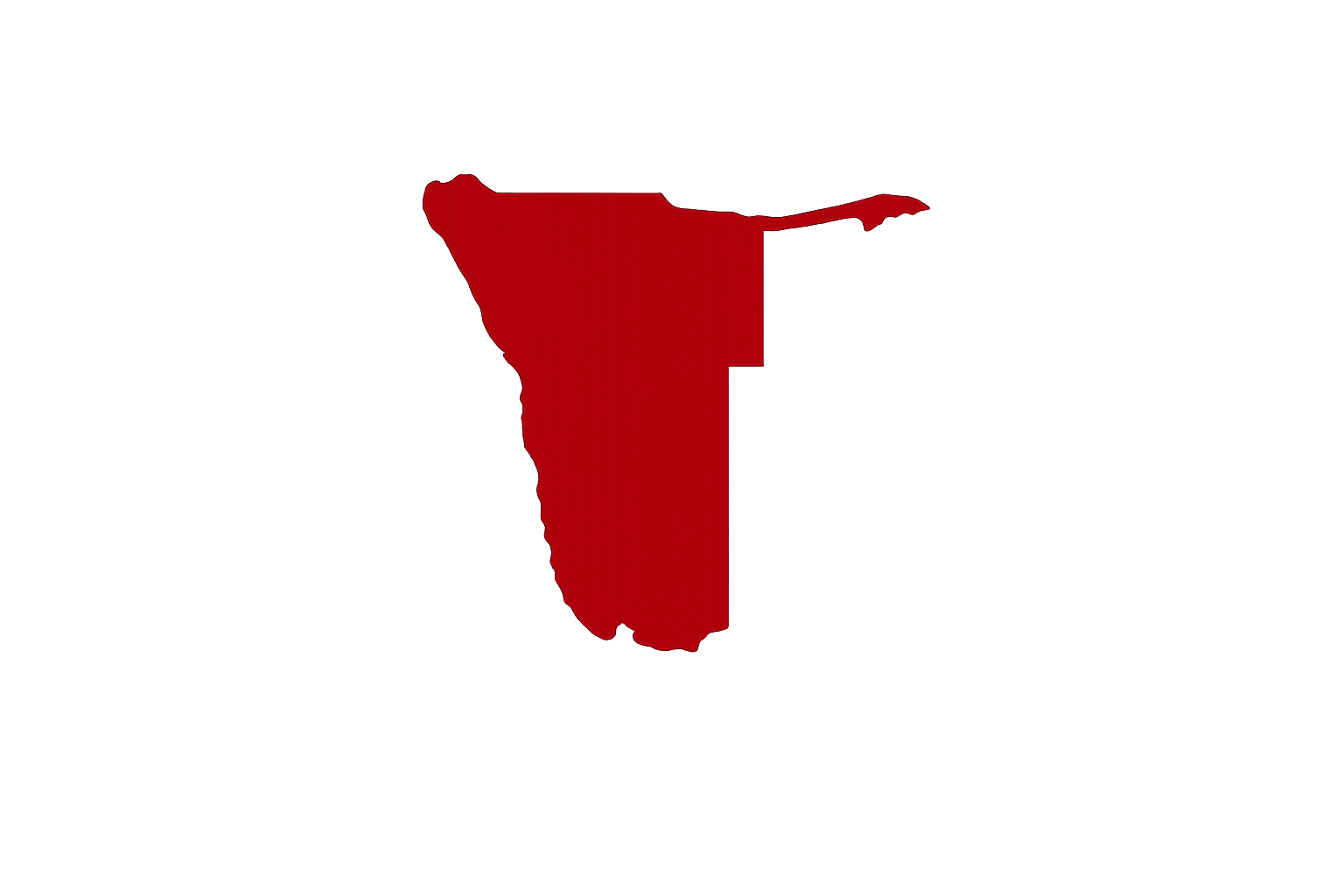 Map of the country of South Korea, highlighted in dark red.