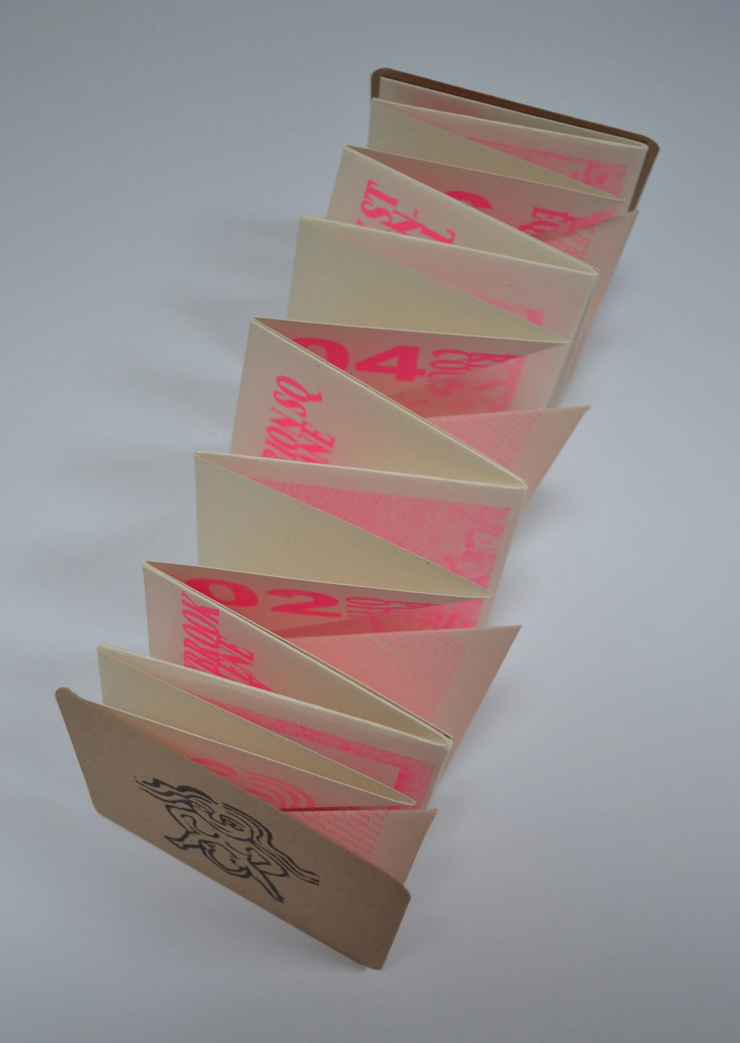 PS Zine 2021, Lino & Risoprint, Handmade layout, 20 copies made. Documents all sheelas & locations from 2021.