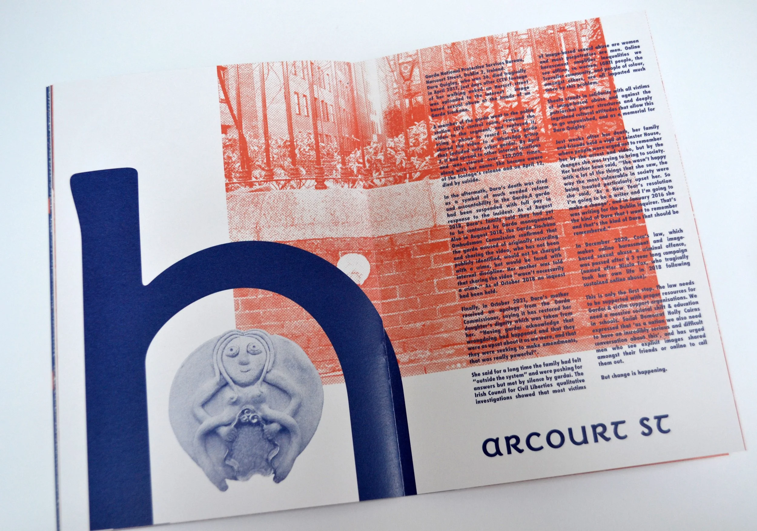 PS Zine 2023, Digital Print, 30 made. Documents all sheelas & locations from 2023.