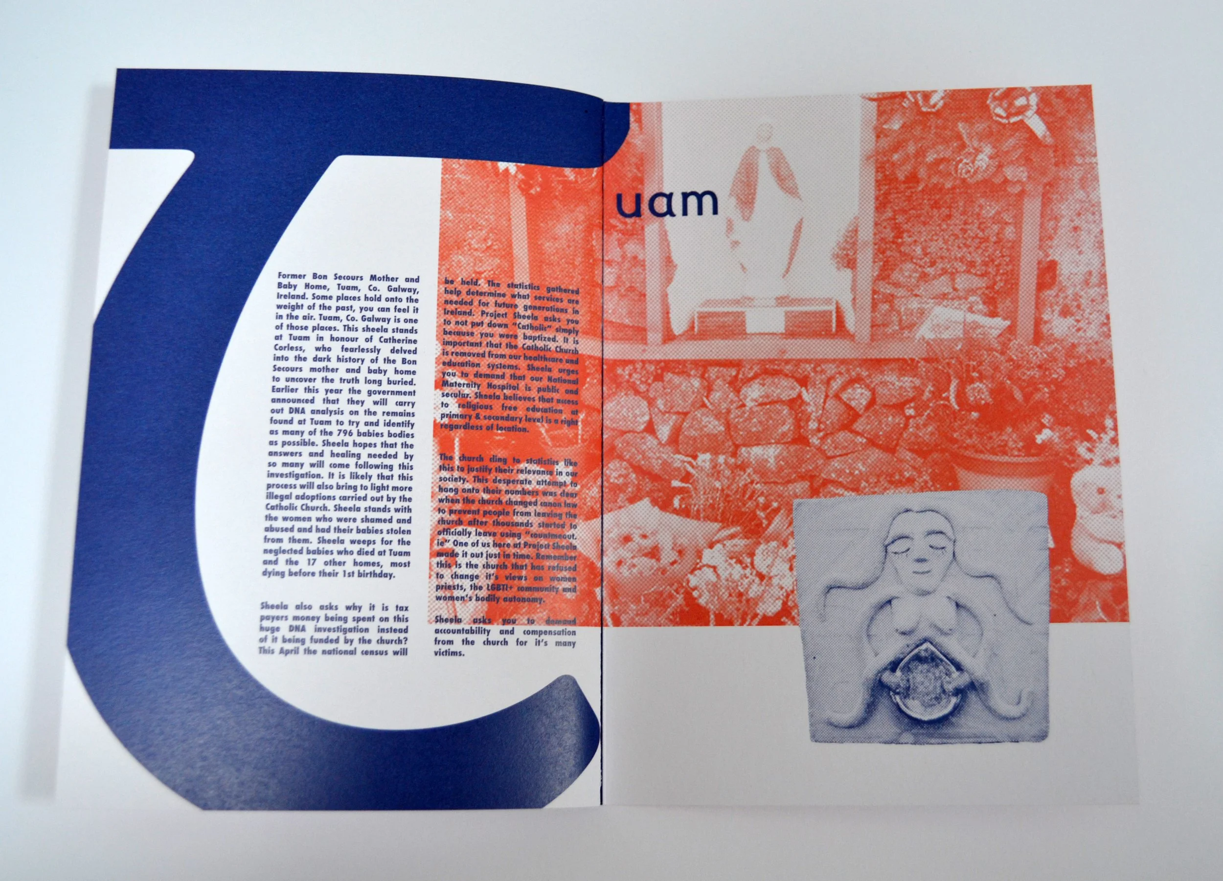 PS Zine 2023, Digital Print, 30 made. Documents all sheelas & locations from 2023.