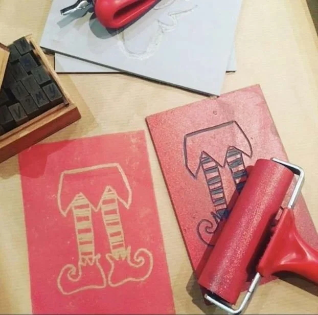 Festive Lino Printing Workshop 