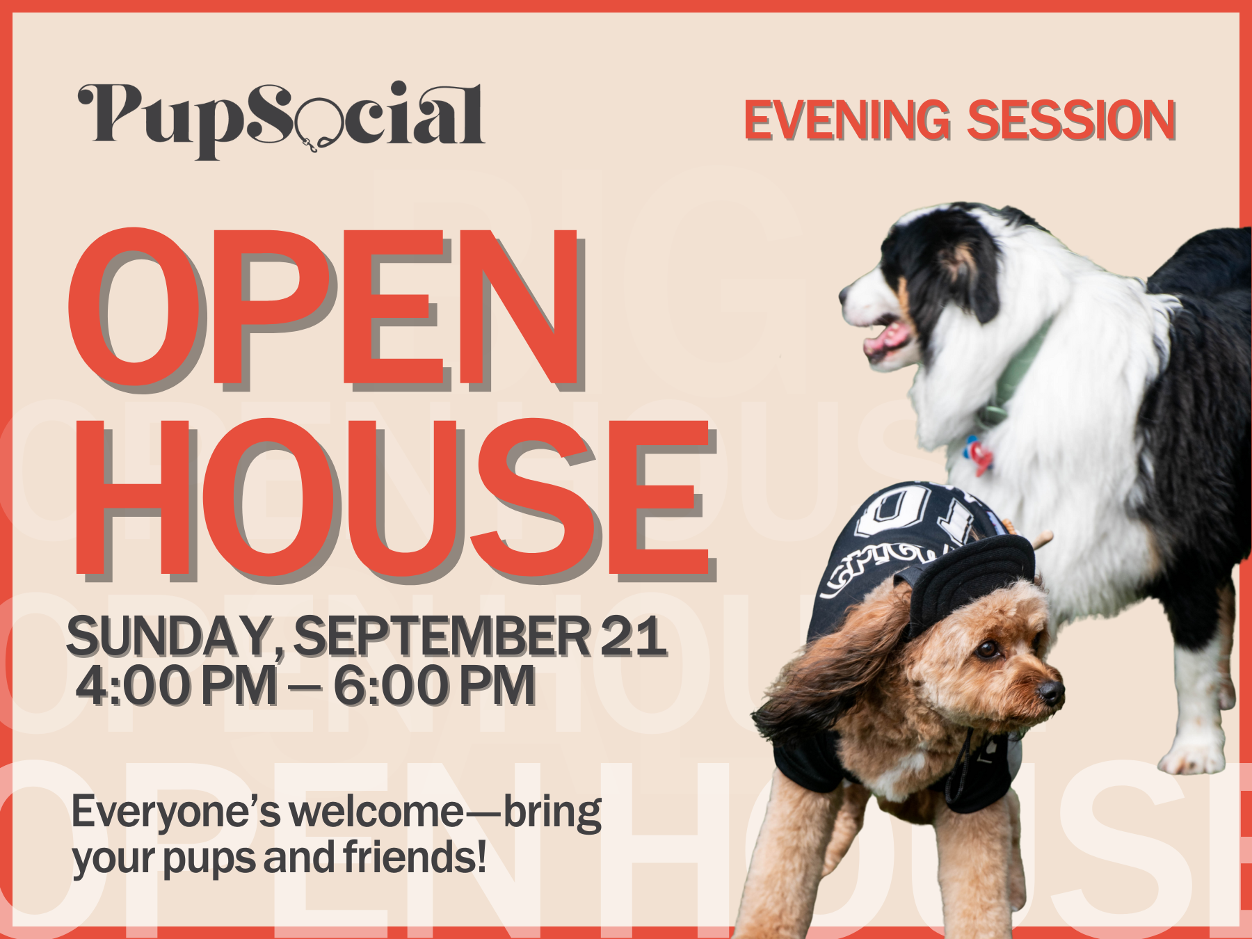 OPEN HOUSE PLAYTIME (EVENING)