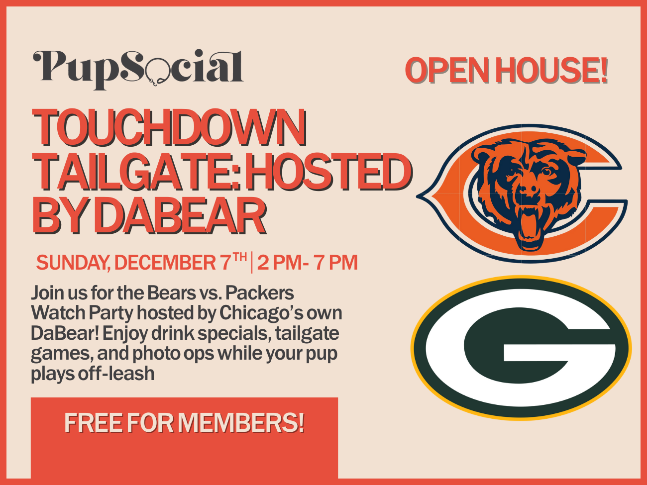 Touchdown Tailgate: Hosted by DaBear&nbsp;
