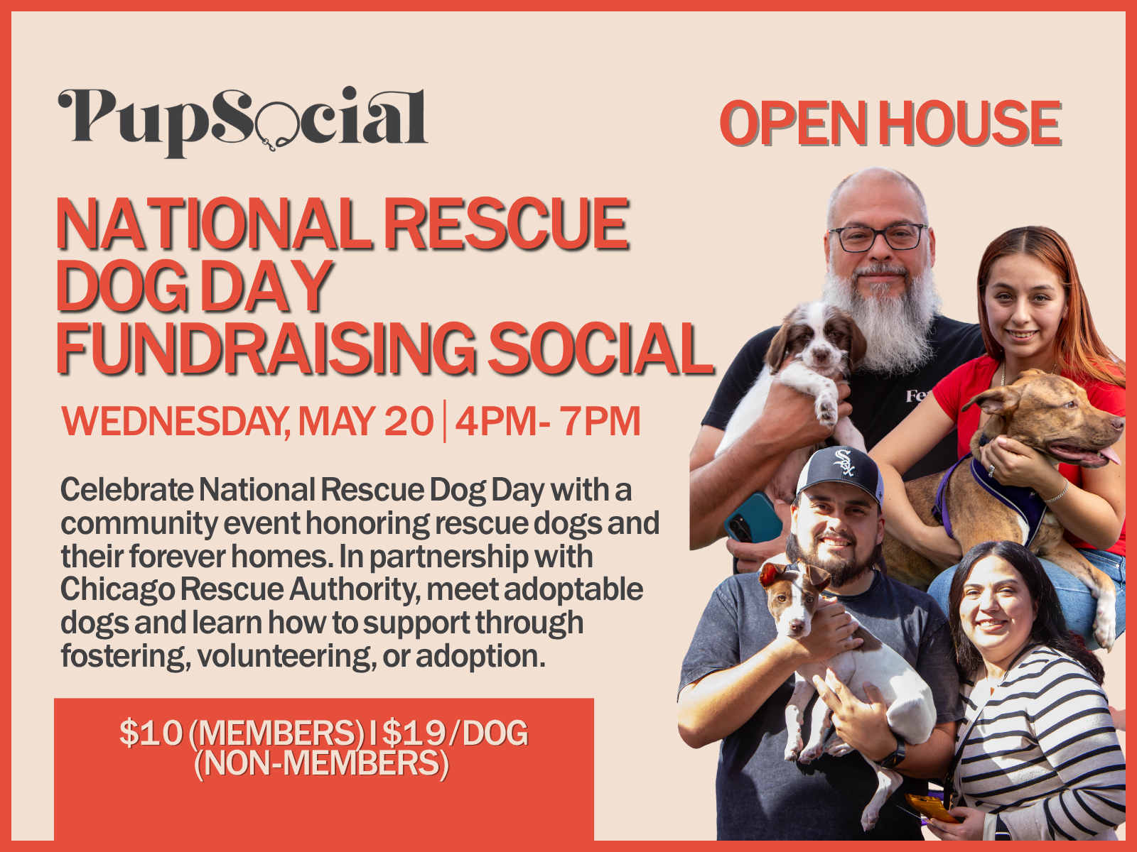 National Rescue Dog Day Fundraising Social