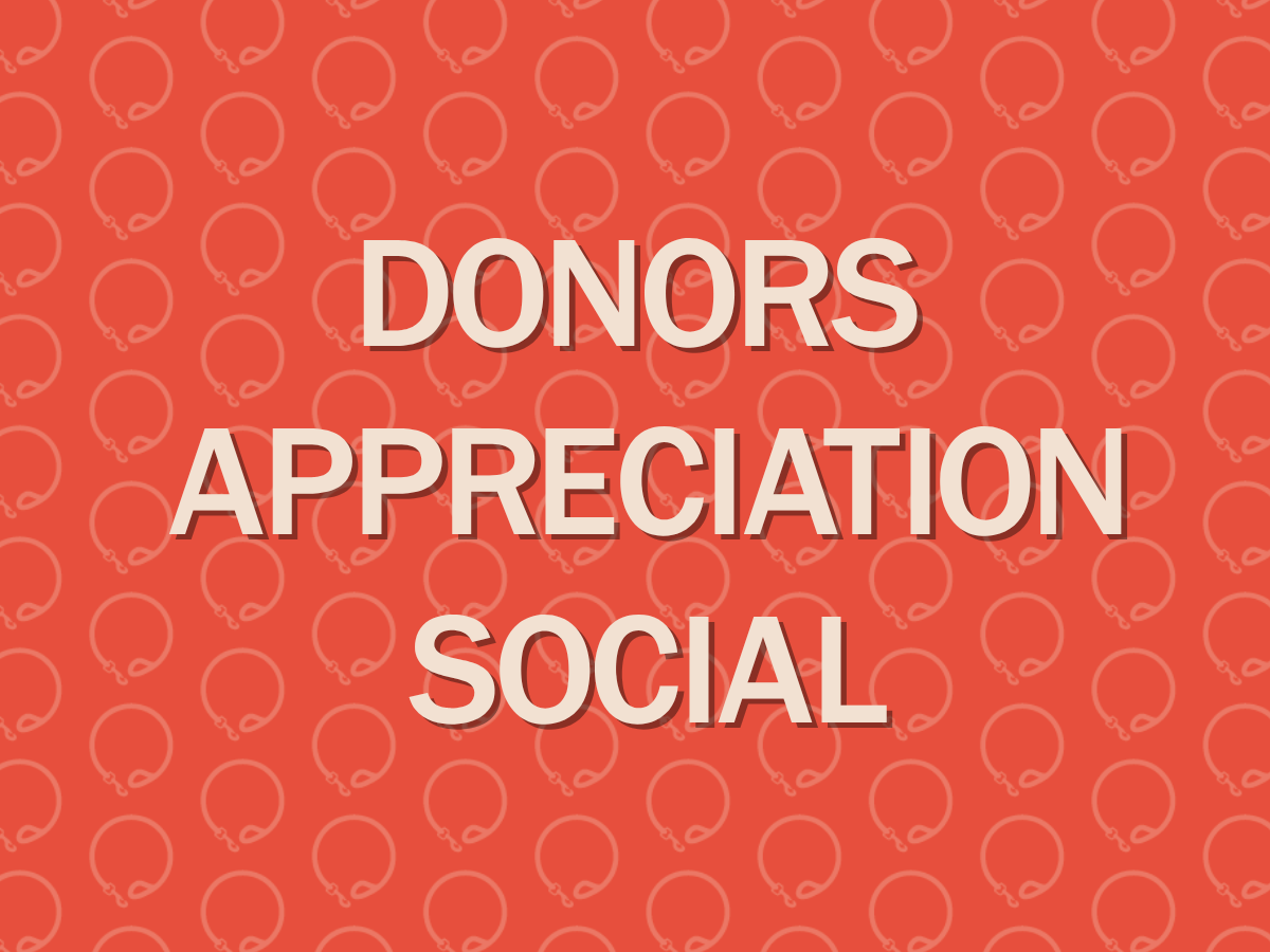 Donors Appreciation Social