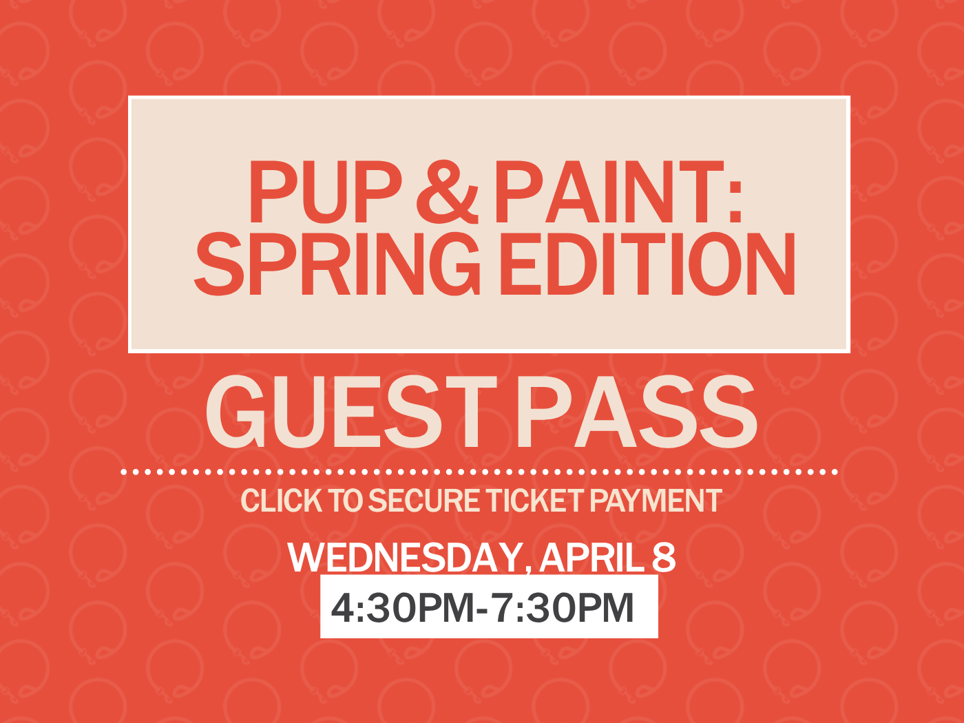 Pup & Paint: Spring Edition
