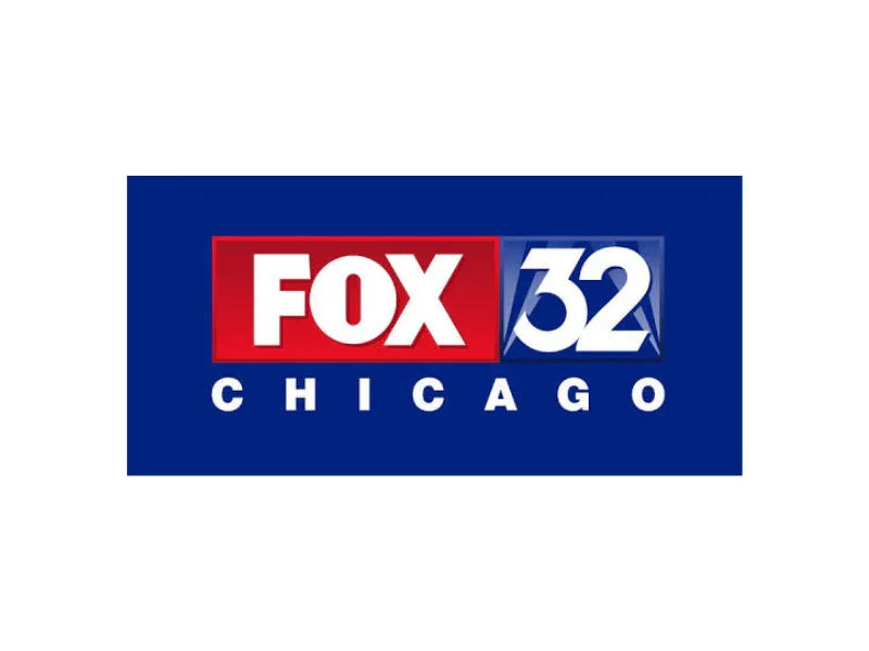 Logo for FOX 32 Chicago, a television news station.