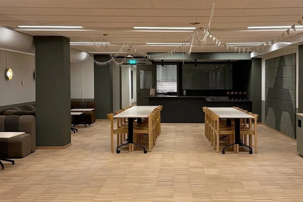 På besök i Immanuelskyrkans Ungdomslokaler!