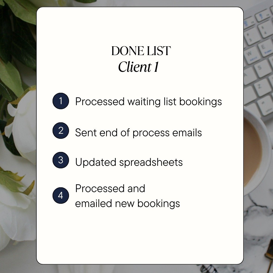 Do you ever get to the end of the week and think&hellip; where did the time go?! 😩
I know I do &mdash; I&rsquo;ve worked so hard, but my brain just blanks on what I&rsquo;ve actually done!🤦&zwj;♀️

🗓So I tried a 'done list.' I kept a piece of pape