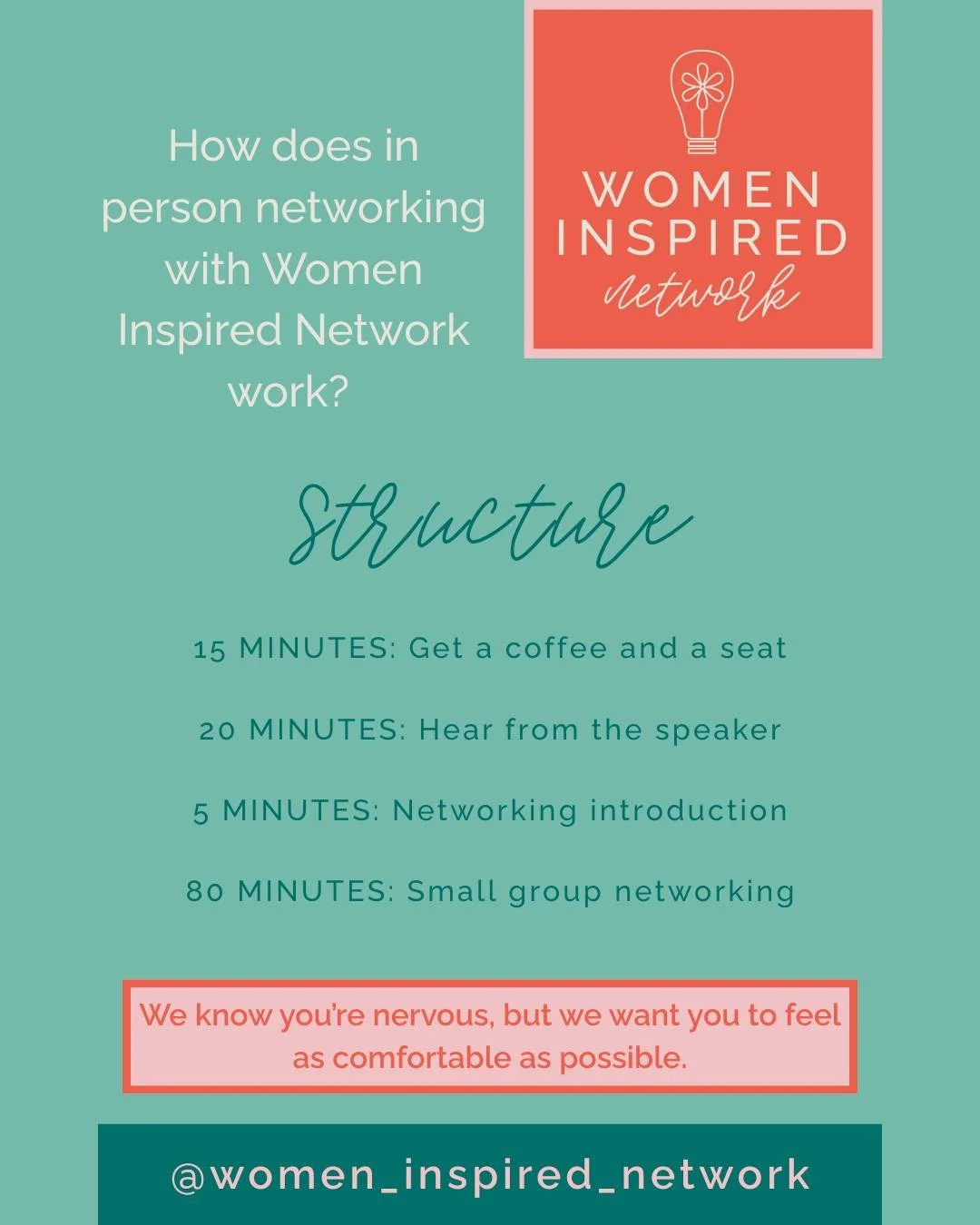 NETWORKING FOR WOMEN WHO HATE "NETWORKING"

Let&rsquo;s be honest&mdash;walking into a room of strangers can be daunting. The thought of standing up and delivering a "60-second pitch" in a suit is enough to make many of us stay ho