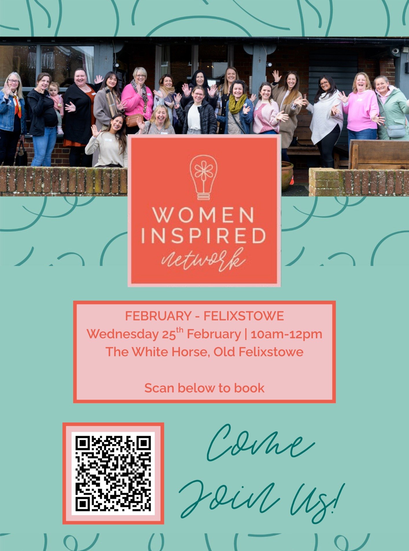 𝙊𝙉𝙀 𝙒𝙀𝙀𝙆 𝙩𝙤 𝙜𝙤! 🗓️✨ 𝘼𝙧𝙚 𝙮𝙤𝙪 𝙞𝙣 𝙩𝙝𝙚 𝙧𝙤𝙤𝙢?

After the incredible energy of our January meetup (20 𝑎𝘮𝑎𝘻𝑖𝘯𝑔 𝑤𝘰𝑚𝘦𝑛 𝑎𝘯𝑑 𝑠𝘰 𝘮𝑎𝘯𝑦 𝑛𝘦𝑤 𝑐𝘰𝑛𝘯𝑒𝘤𝑡𝘪𝑜𝘯𝑠!), the buzz for our February event is real. If you