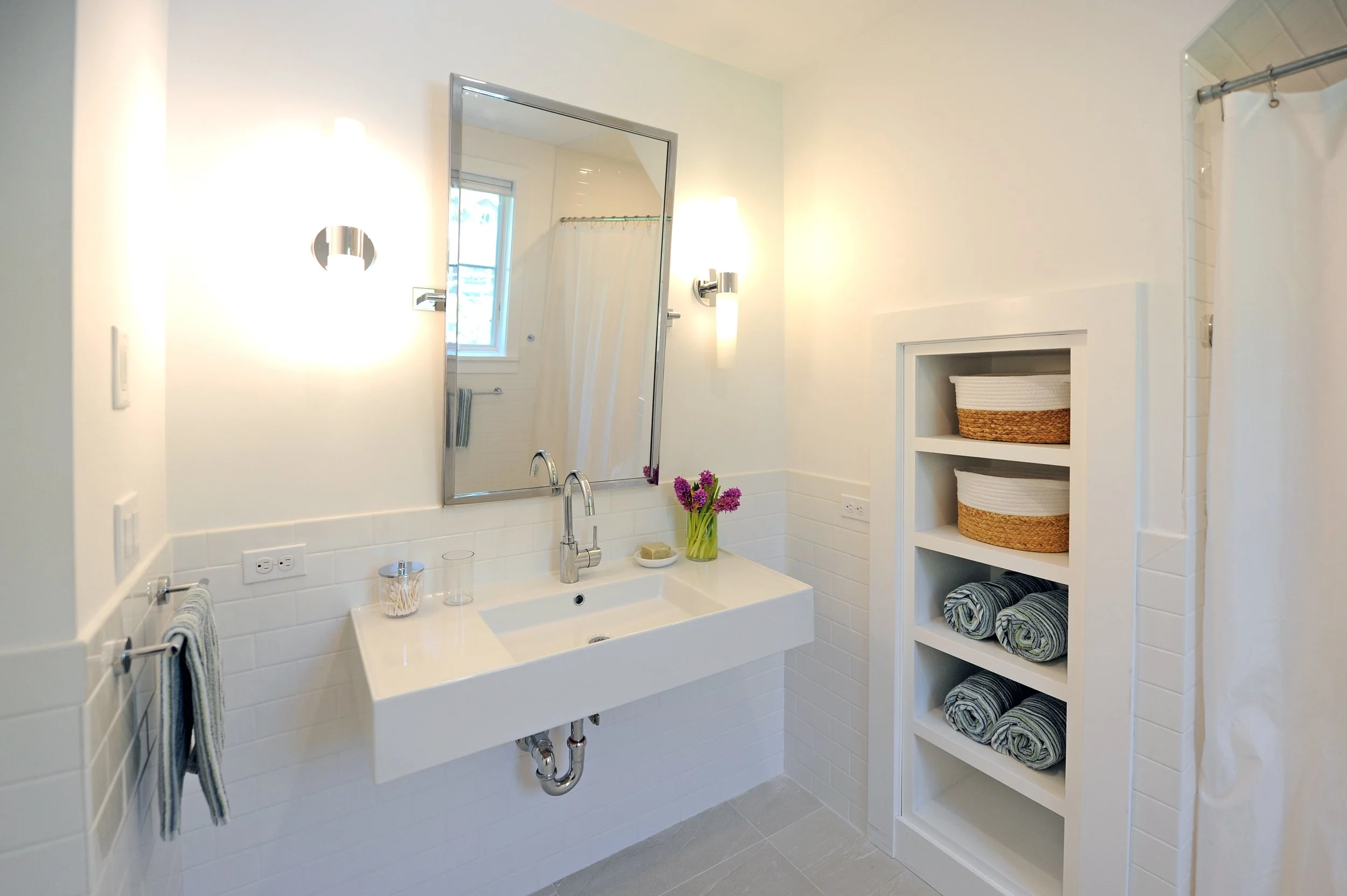 Salt Architecture, Highland Residence, Powder Room Design 