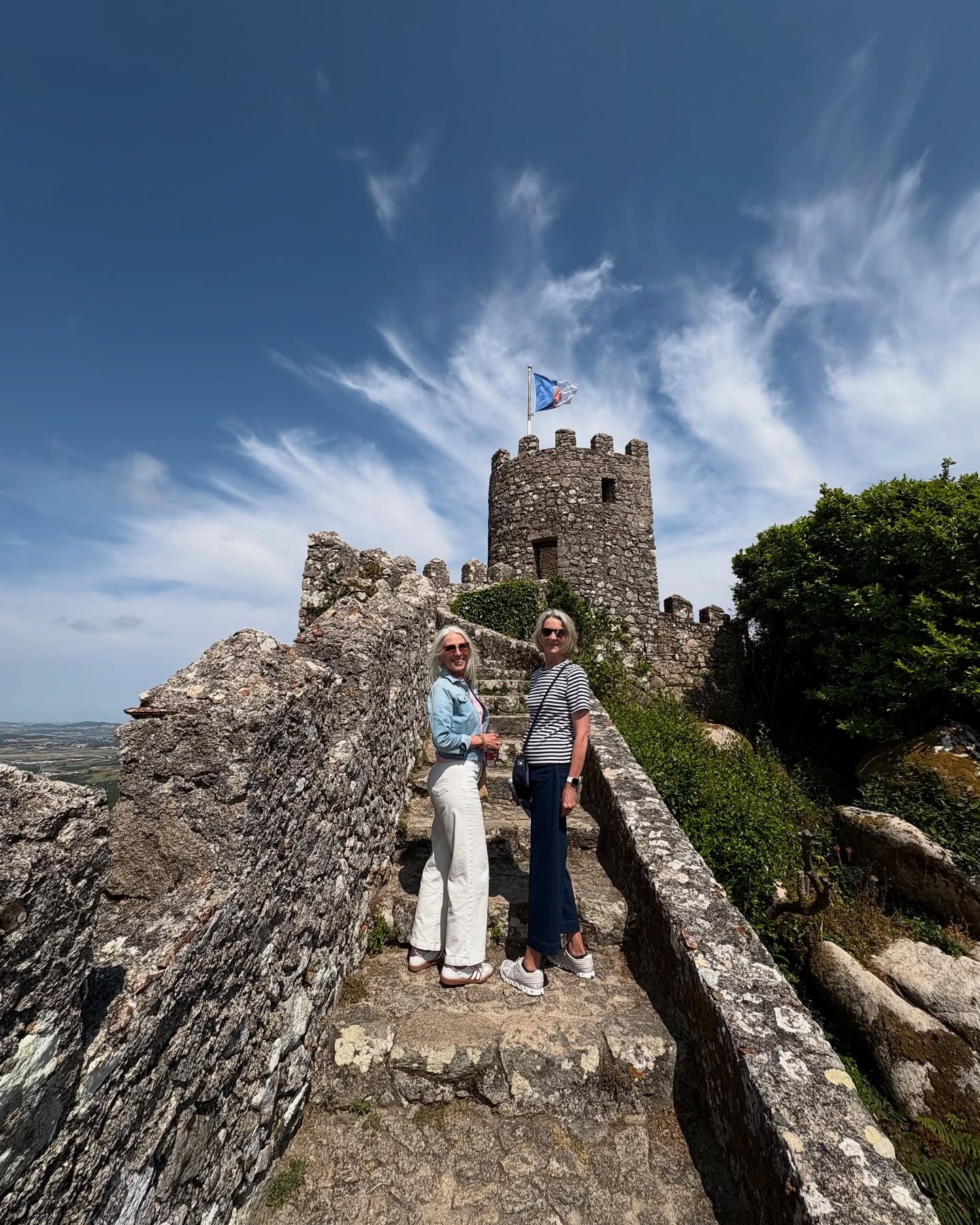 Quintessential Portugal Day 1:

Luckily, we worked up our appetites hiking the #moorishcastlesintra because we were in for an unbelievable dining experience at #labrestaurant by #sergioarola.  Some 17 courses and 3 hours later we rolled into bed exha