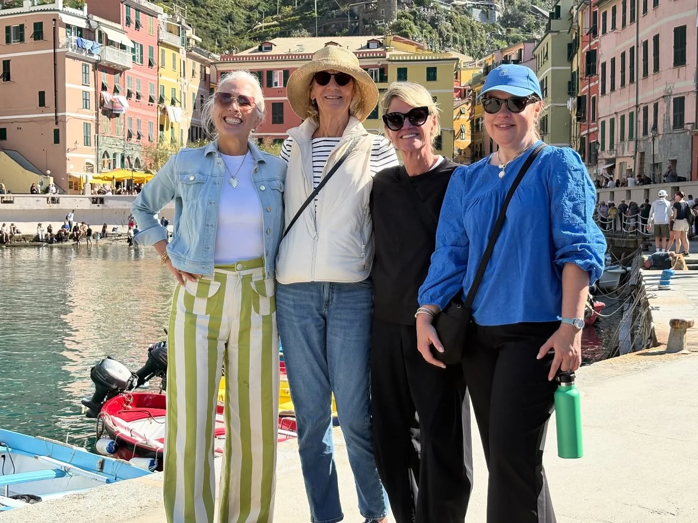 Day 6 - #italyinvogue 

The day we&rsquo;ve all been waiting for - a private boat trip to Cinque Terre! We toured and shopped in Riomaggiore and lunched in Vernazza and then cruised up the coast. The weather was outstanding and Nicholas, our entertai