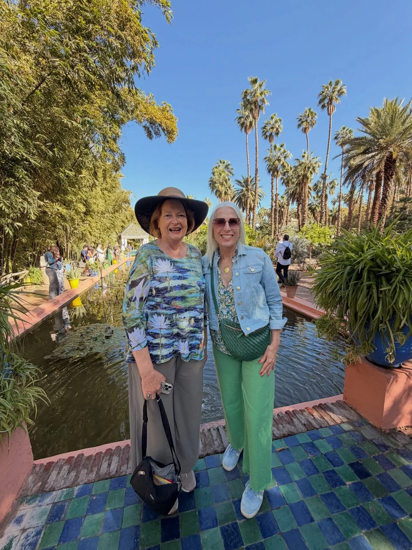 Magic &amp; Medinas in Morocco- Day 5

We spent the morning exploring the color infused @jardinmajorellemarrakech followed by a visit to the @myslmarrakech (Yves Saint Laurent Museum) and a very successful shopping expedition. Lunch and cocktails @el