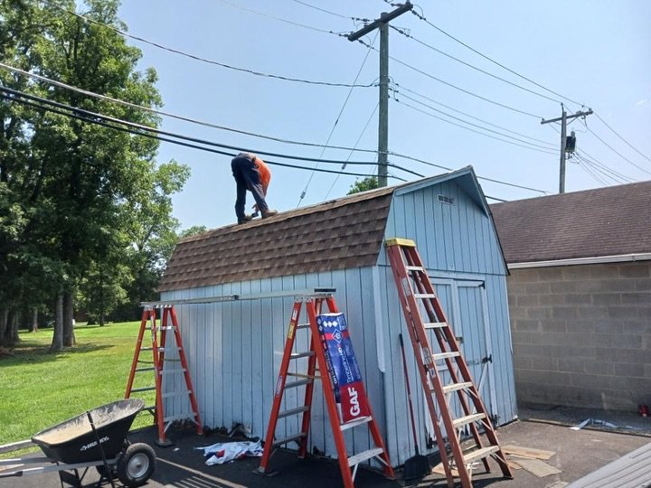 We feel like if Noah needed some help in 2025, he might call some of our guys! 😂 Thankful for some hard, warm-weather work done today!