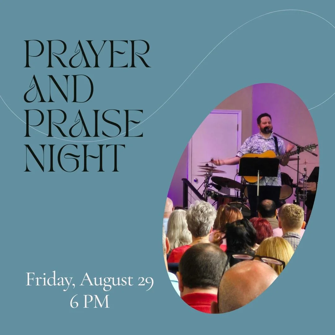 Our Elders have set this night aside so you can take some time in prayer, spend time in prayer with others, be prayed for, and remember that your Father hears you and cares about you! We'll also be talking about what God's doing at Tabernacle through