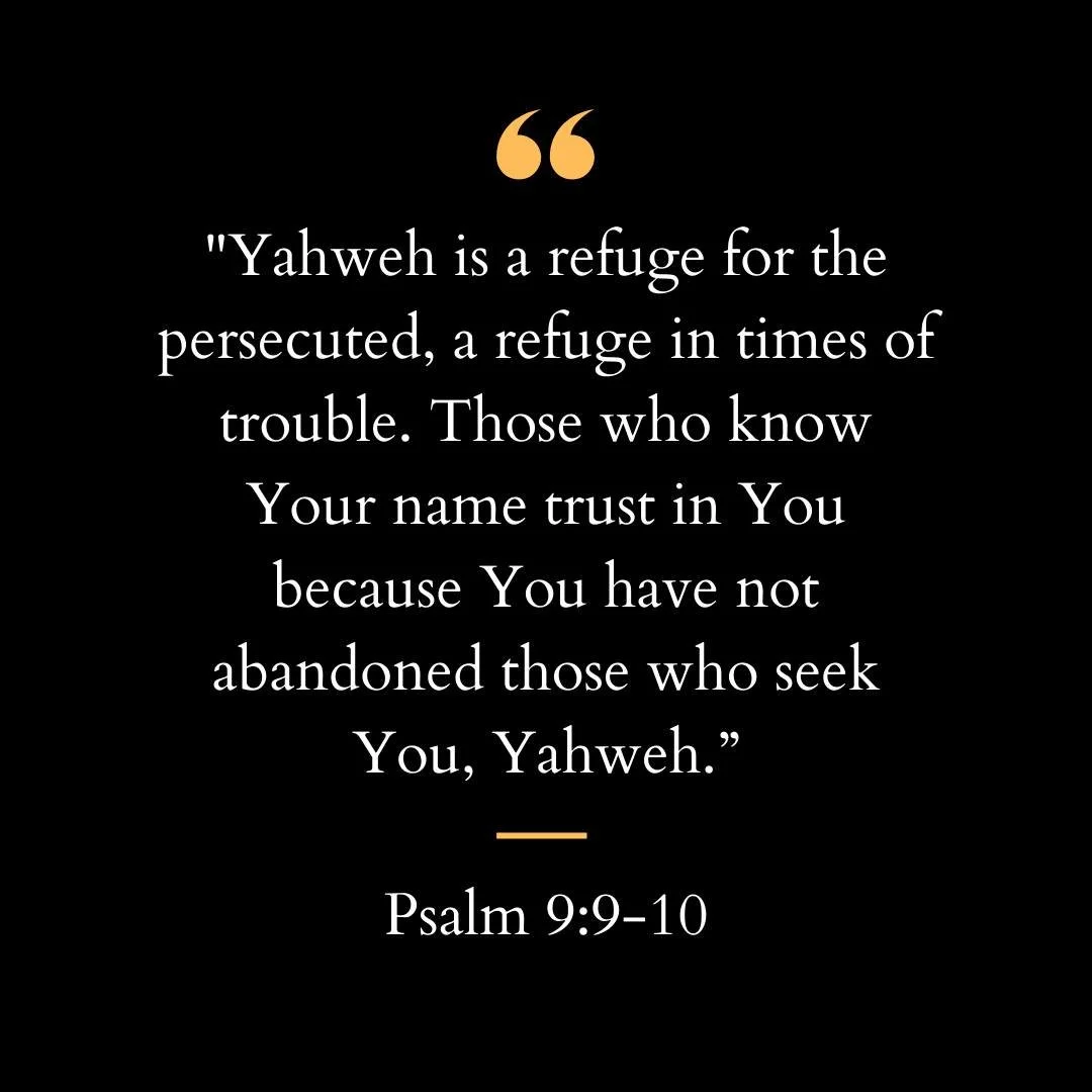 "Can I comfort us today? God is not blind to what is happening. He sees all evil. He sees the evil that you don't even know about, and He has promised that He will bring punishment. There will be righteousness. There will be justice for wrongs t