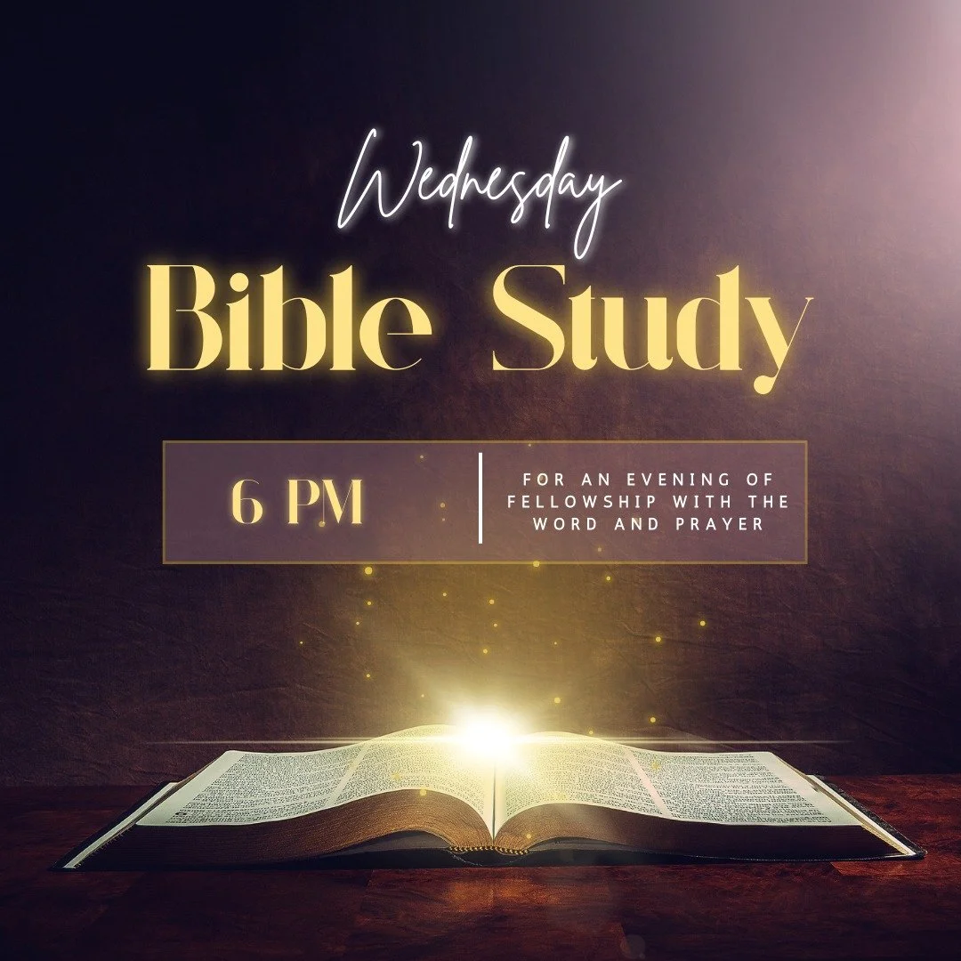 Join our midweek Bible study tonight at 6 PM as Dr. Ron continues his study on the coming Kingdom. We will be meeting in the Education Building.