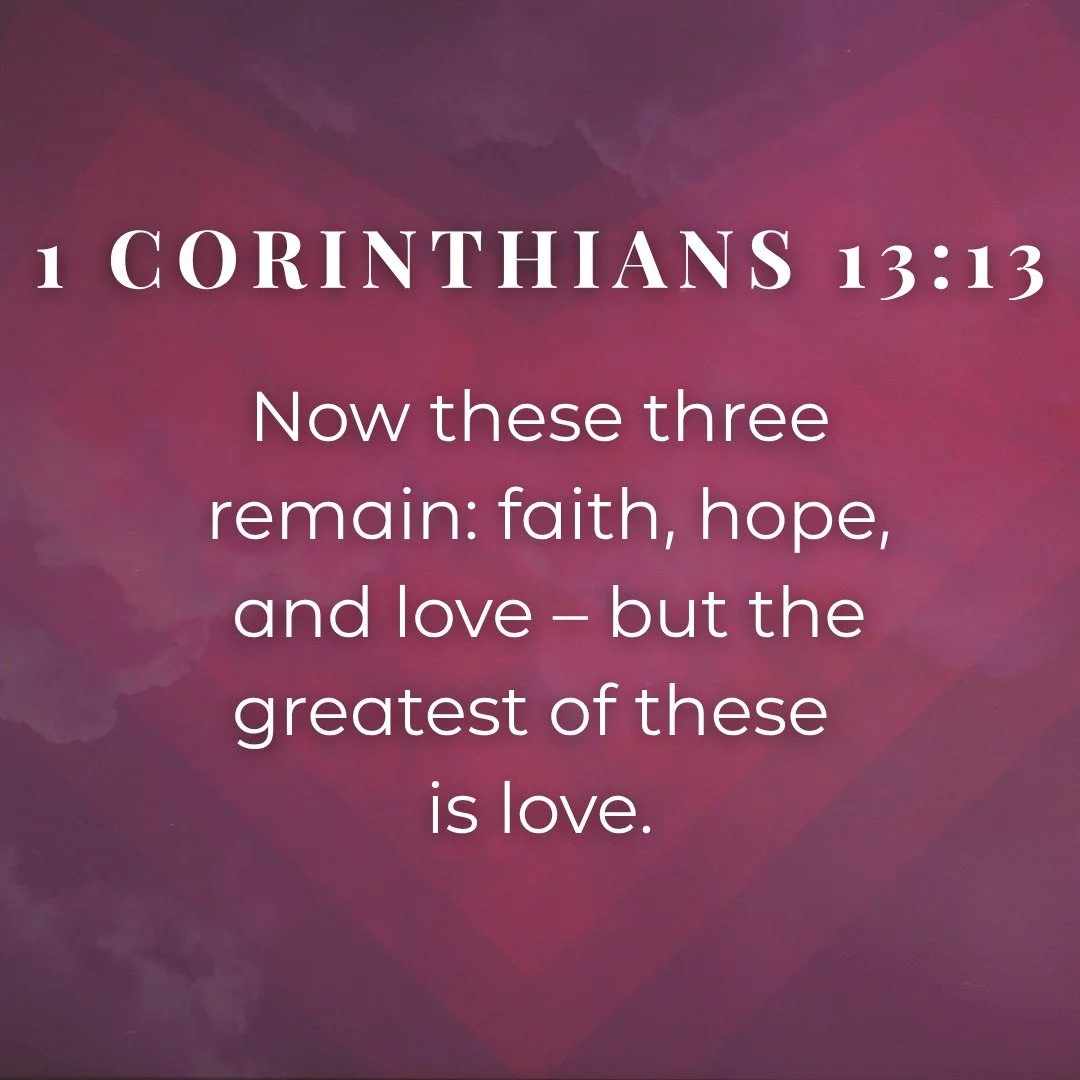 Join us this morning at 11 as we explore the love of Christ!