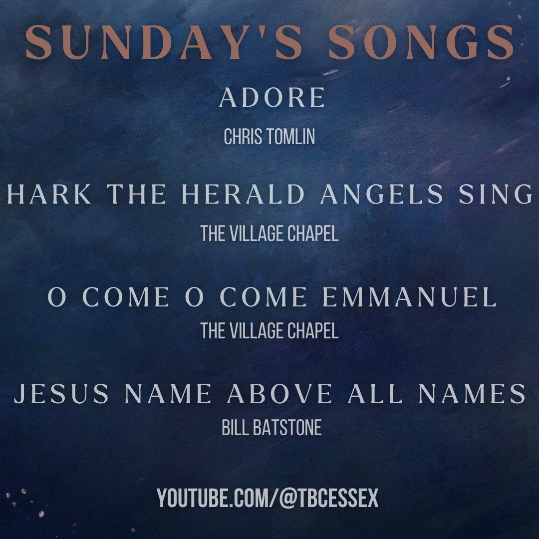 Looking forward to singing these Christmas songs that exalt the name of Jesus! 🙌