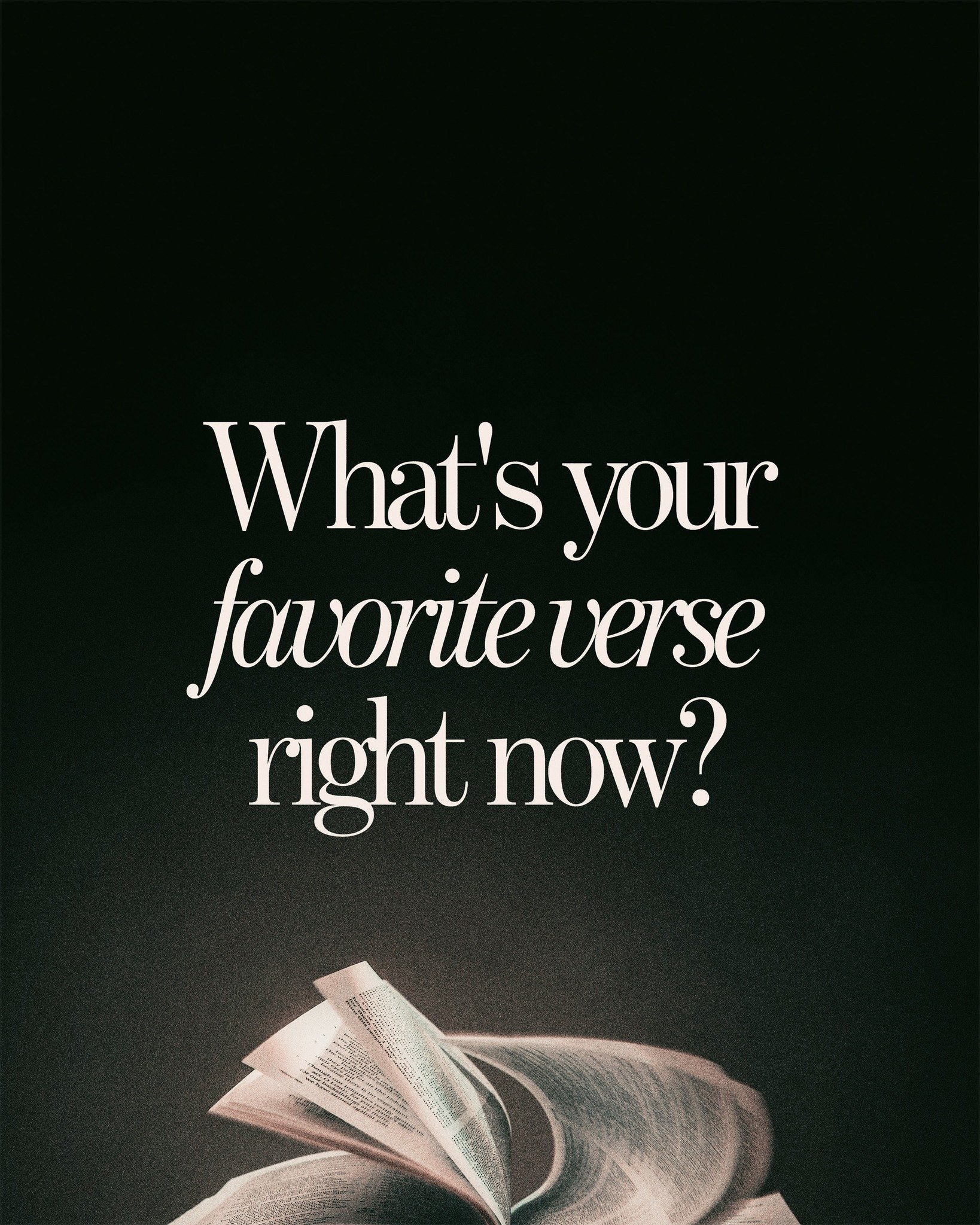 We'd love to hear it!