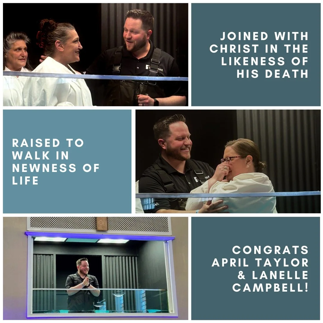 We're so grateful for these women following the Lord in believers' baptism at yesterday's service!

Matthew 28:18-20
&ldquo;Jesus came near and said to them, &ldquo;All authority has been given to Me in heaven and on earth. Go, therefore, and make di