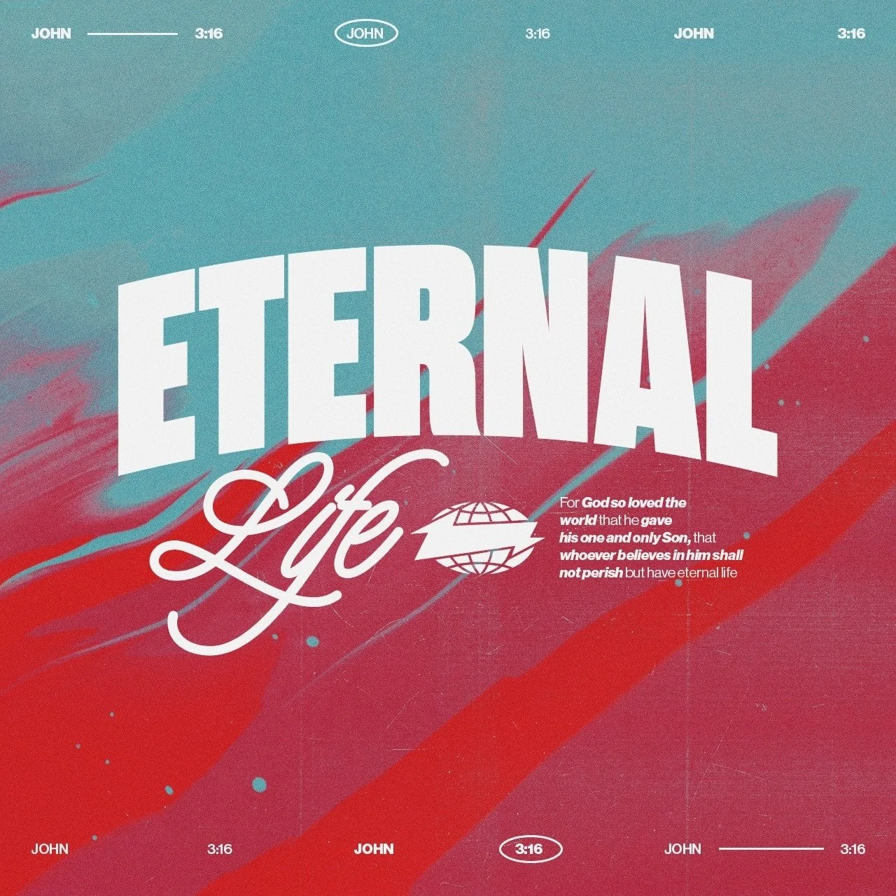 God clearly shows His love for you though His gift of His eternal life to you!