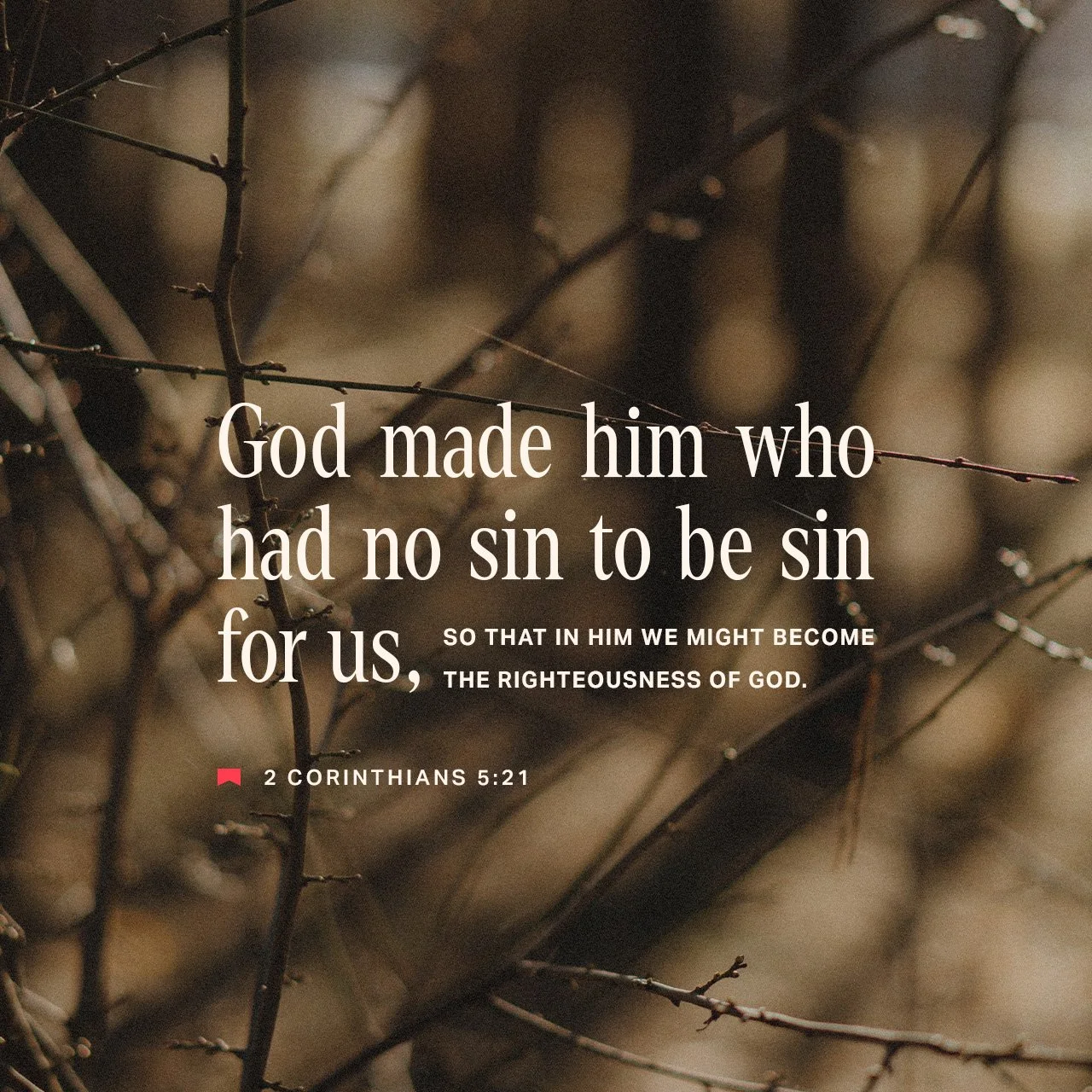 Perfect God -> took our sin and its punishment
Sinful man -> is gifted Christ's perfect standing and relationship with God