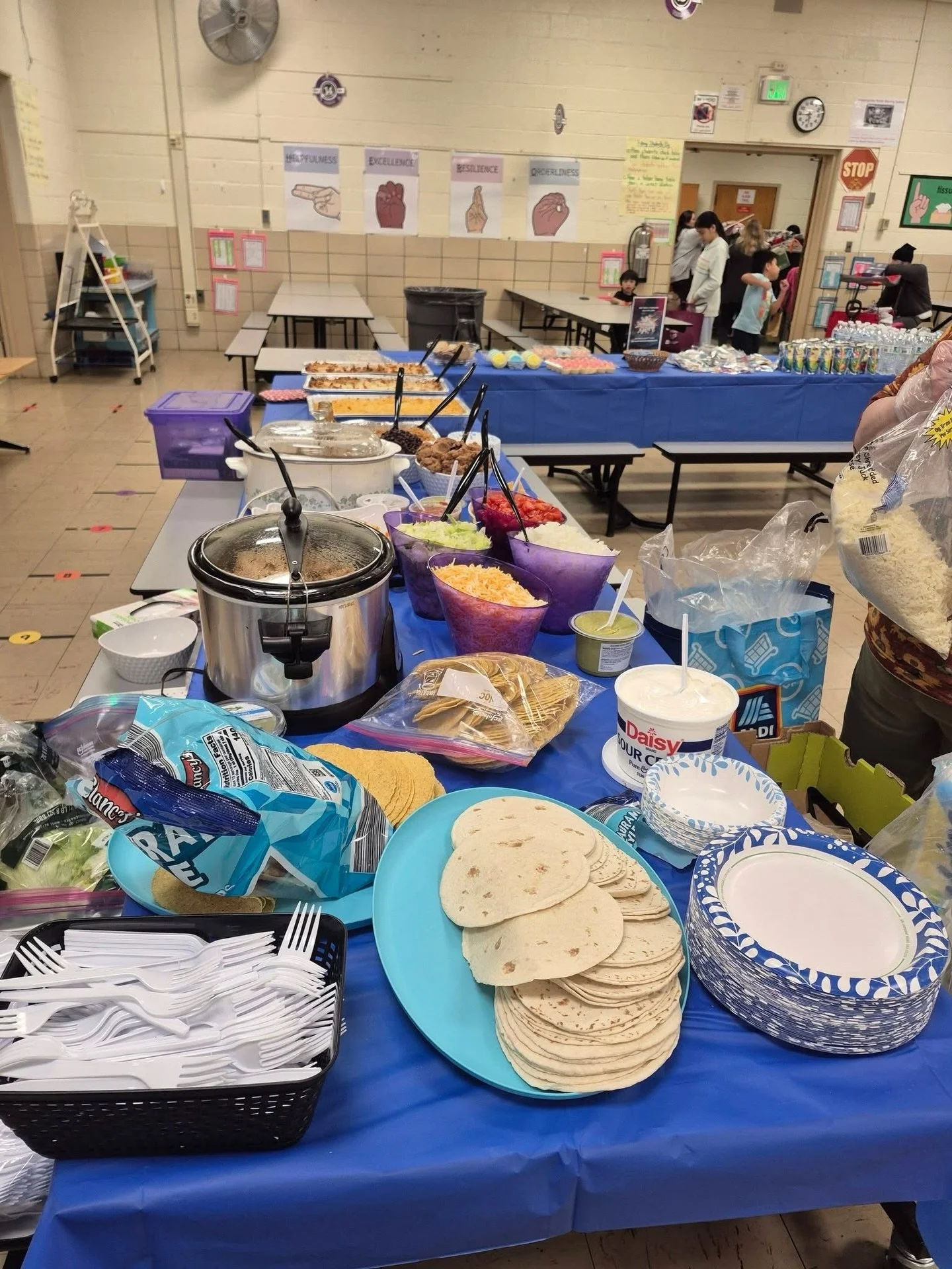We&rsquo;re incredibly grateful for Middlesex Elementary, and for the amazing volunteers who helped serve our local families food tonight!