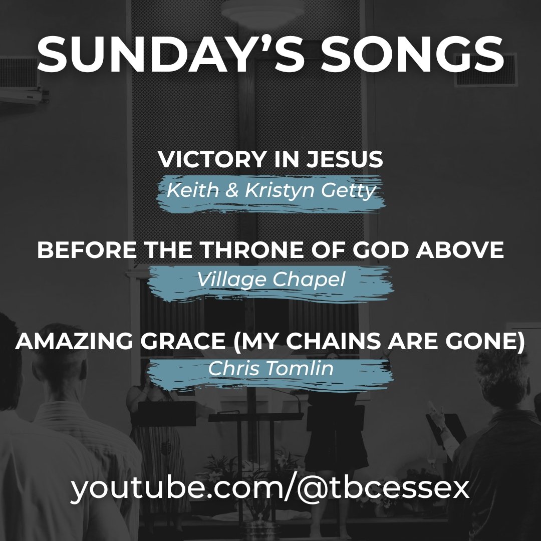 We're studying John 19:16-30 this Sunday, and singing these songs about what Jesus accomplished for us on the cross! We encourage you to read through the passage and listen to the songs in preparation for this weekend.
