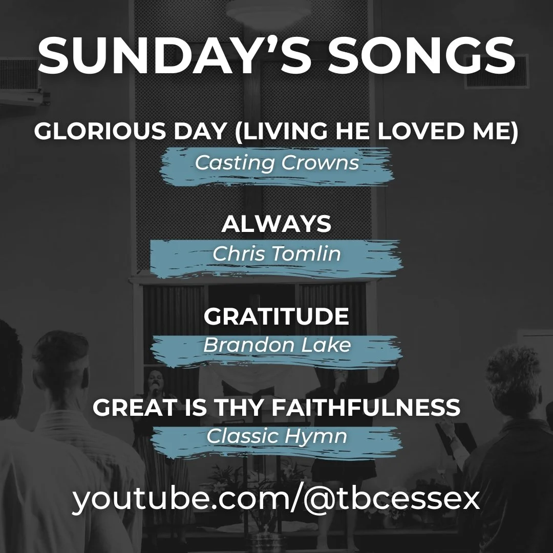 This Sunday we're completing our final message in the Gospel of John with John 21! This will be the 43rd sermon in John since July of 2024, and we've been SO grateful for the incredible truths we've learned along the way!

Make sure to listen to thes