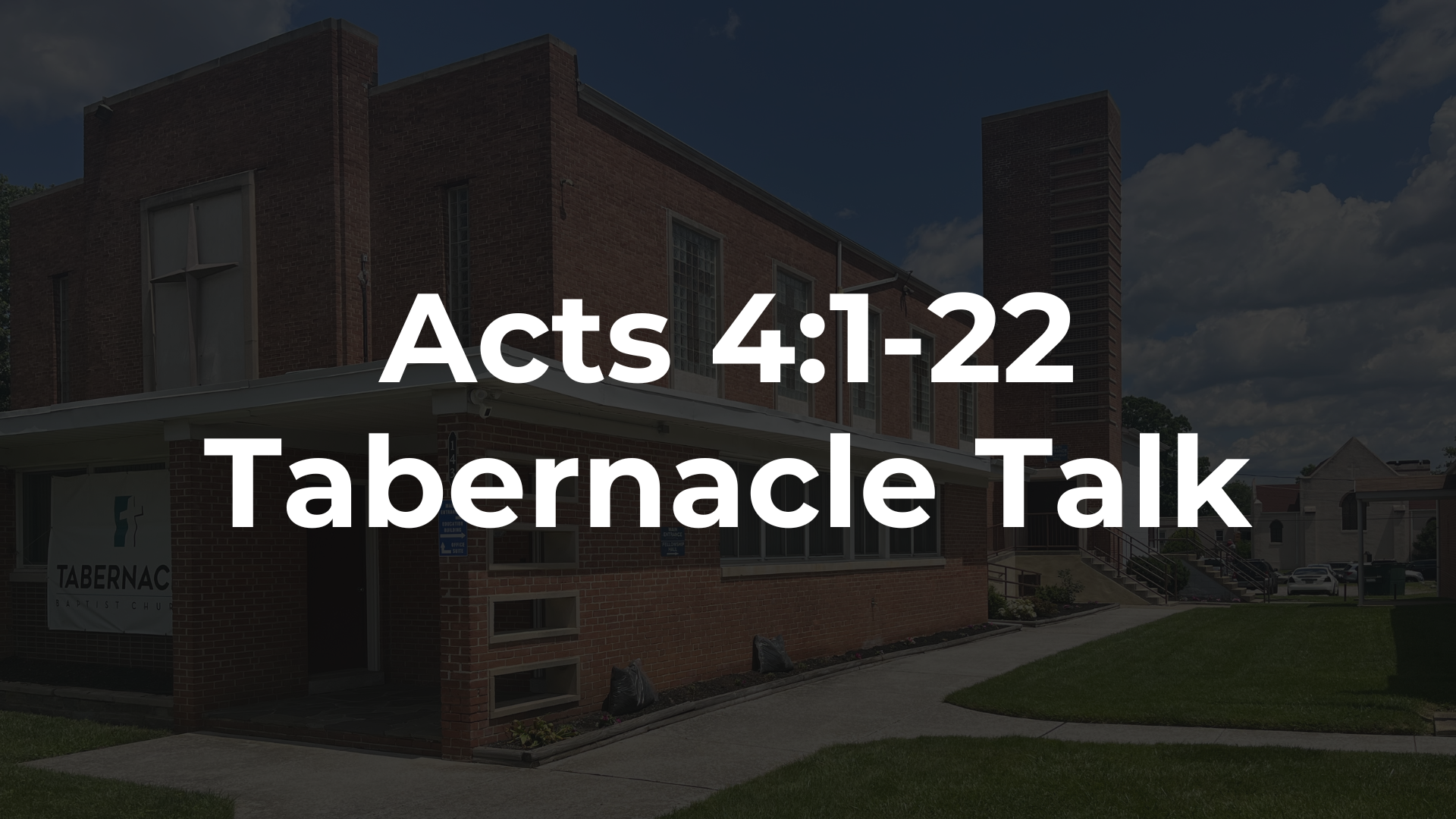 Acts 4:1-22 - On Trial With Kids’ Songs