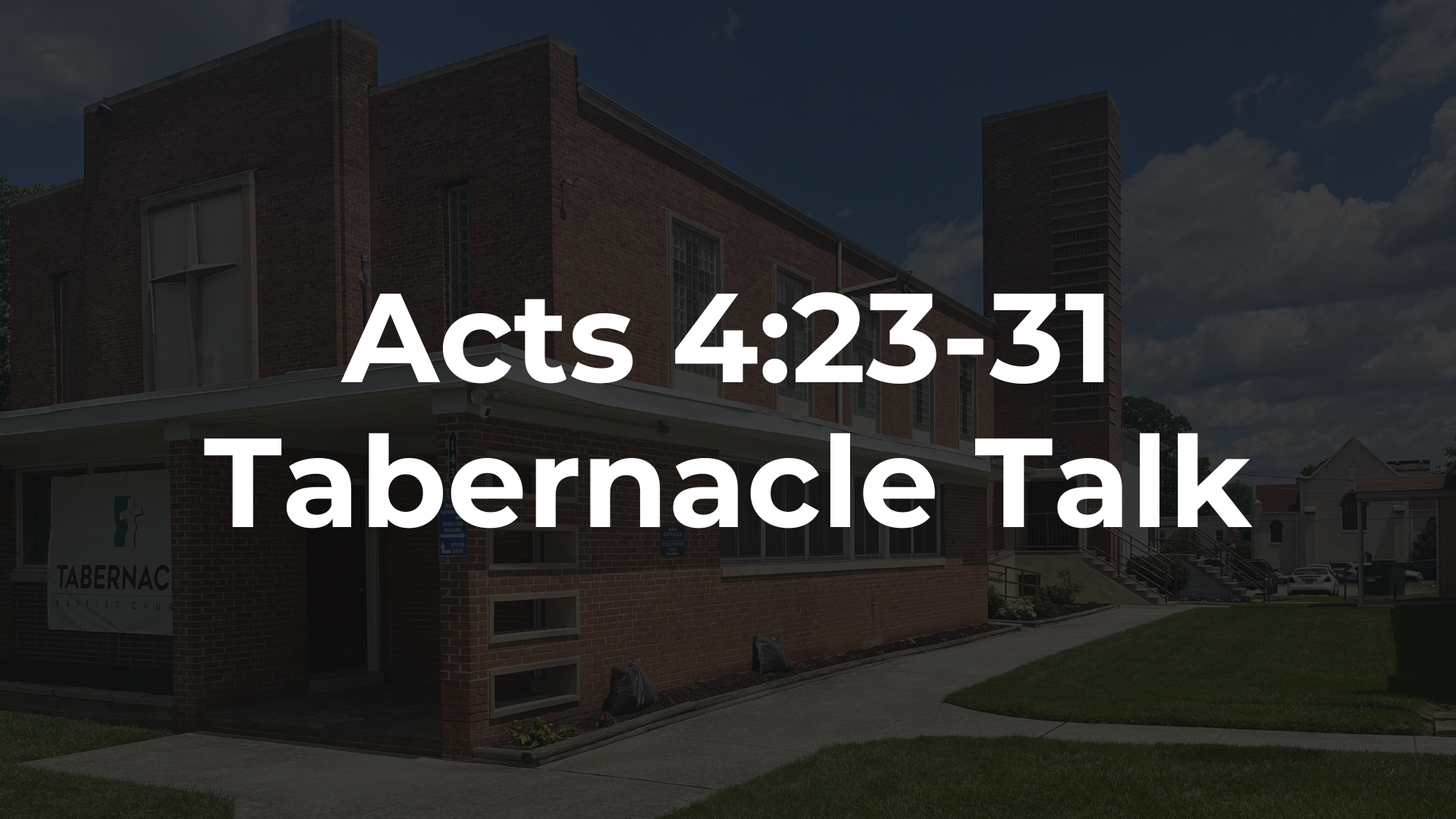 Acts 4:23-31 - Alliteration and Heavenly Beings