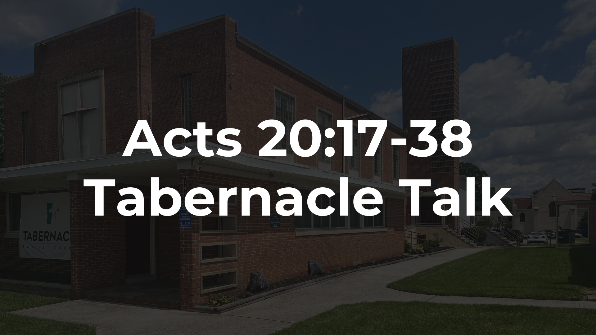 Acts 20:17-38 - Pastors and Wolves and Congregationalism