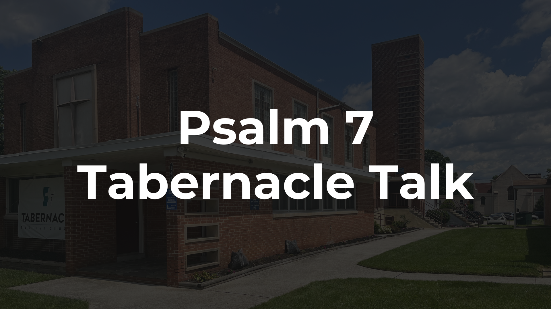 Psalm 7 - Irish Boy Bands and Vengeance