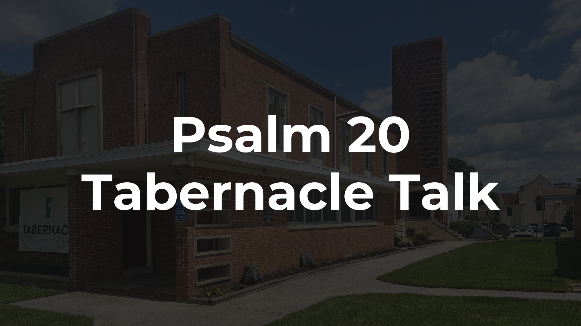 Psalm 20 - The God Who Hears You