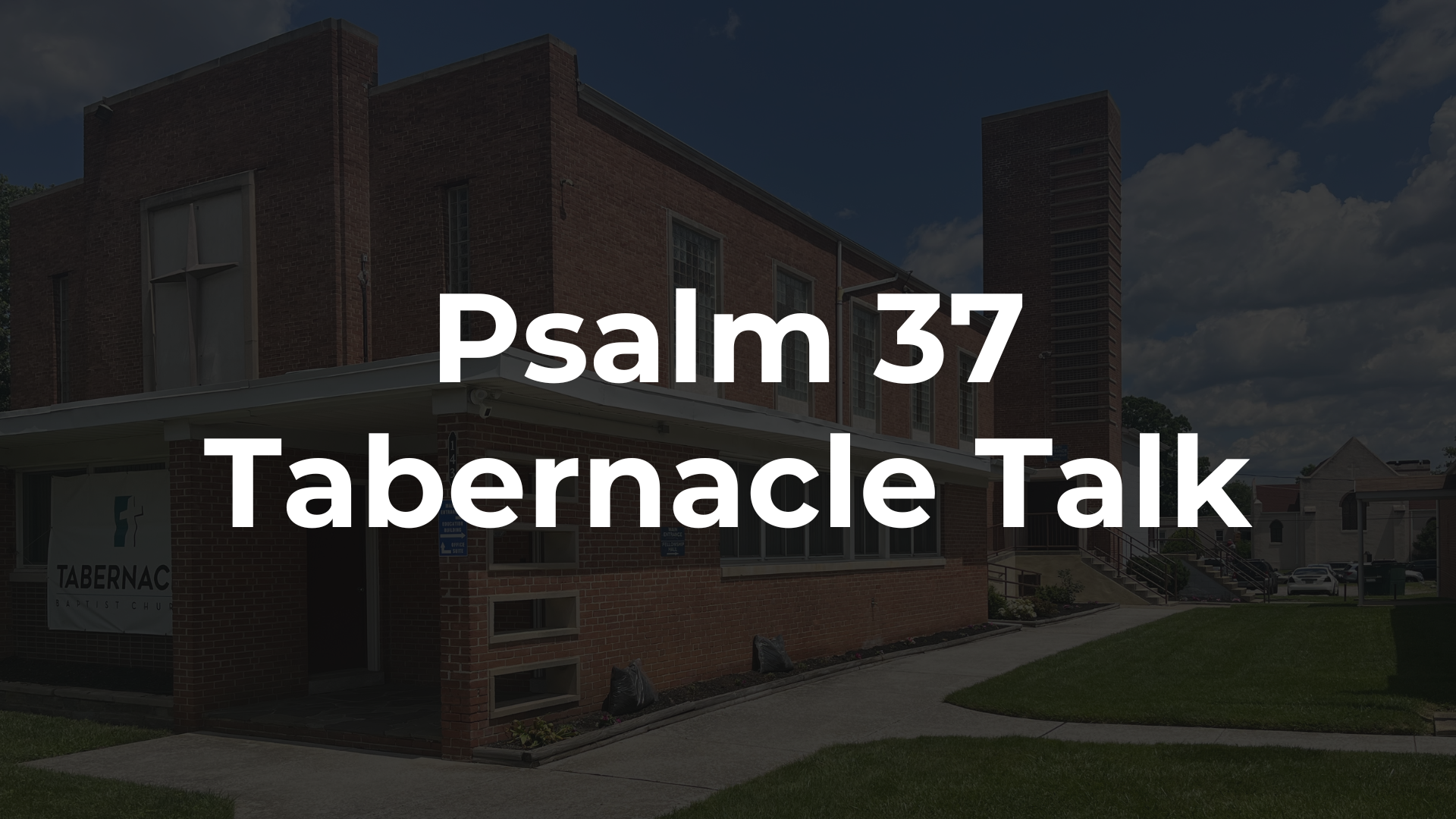 Psalm 37 - Fury Anger Rage