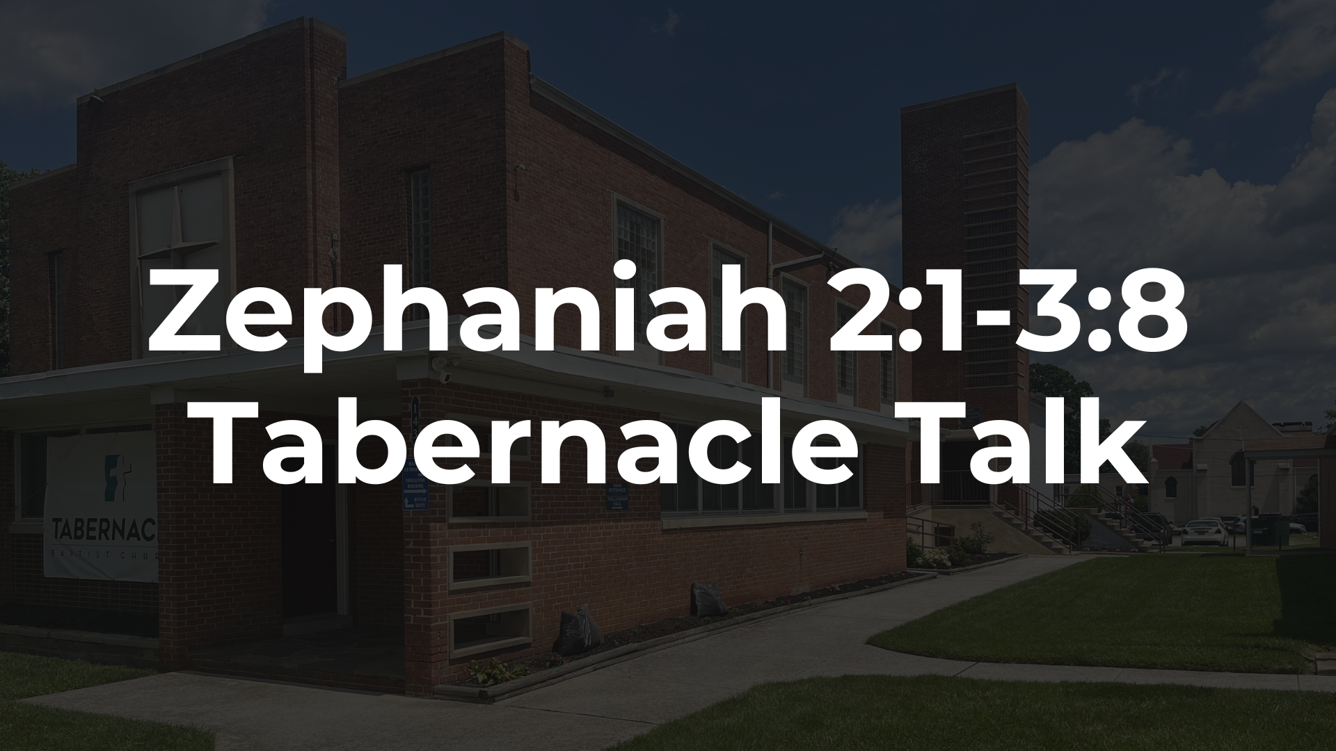 Zephaniah 2-3.8 - Everybody’s In Trouble Now