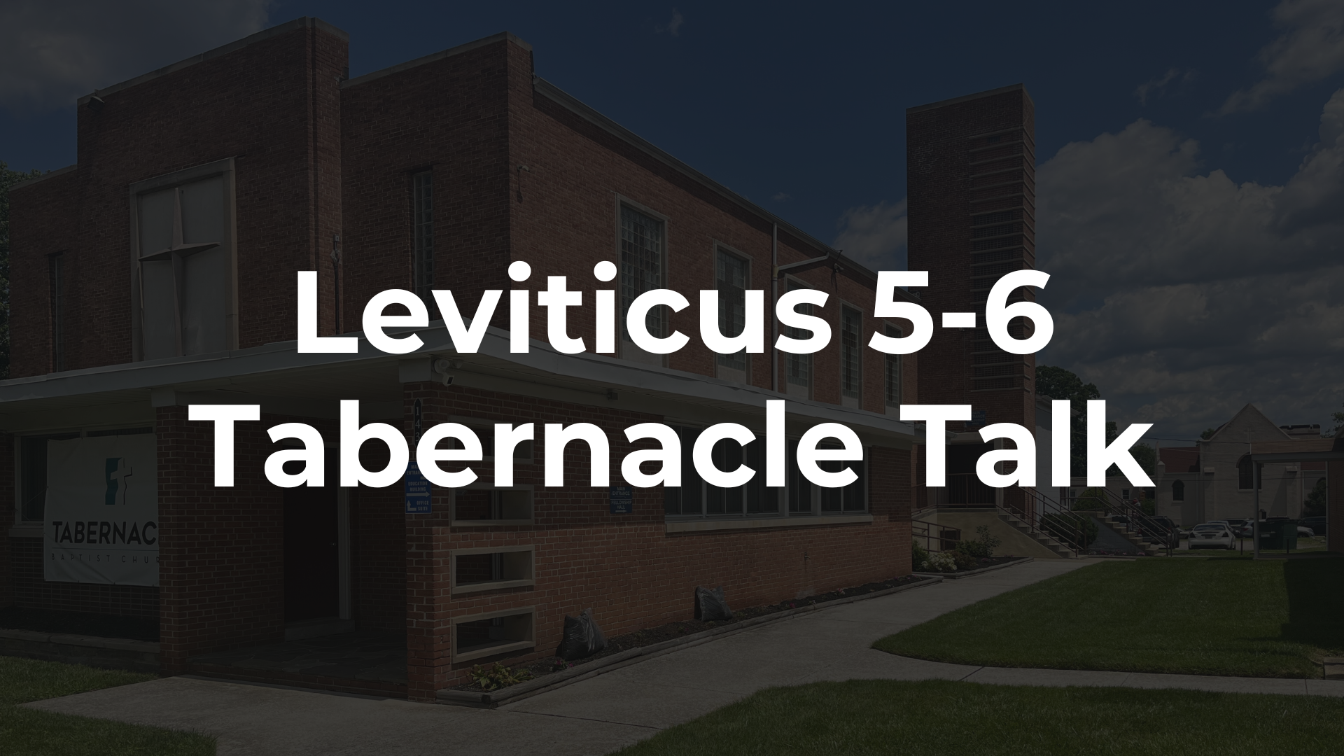 Leviticus 5-6 - Offerings Recap and Zacchaeus