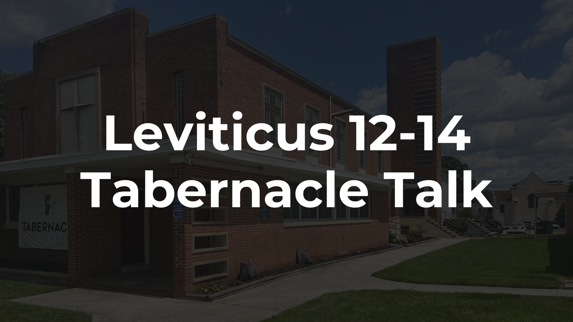 Leviticus 12-14 - God Values Moms and Heals Diseases