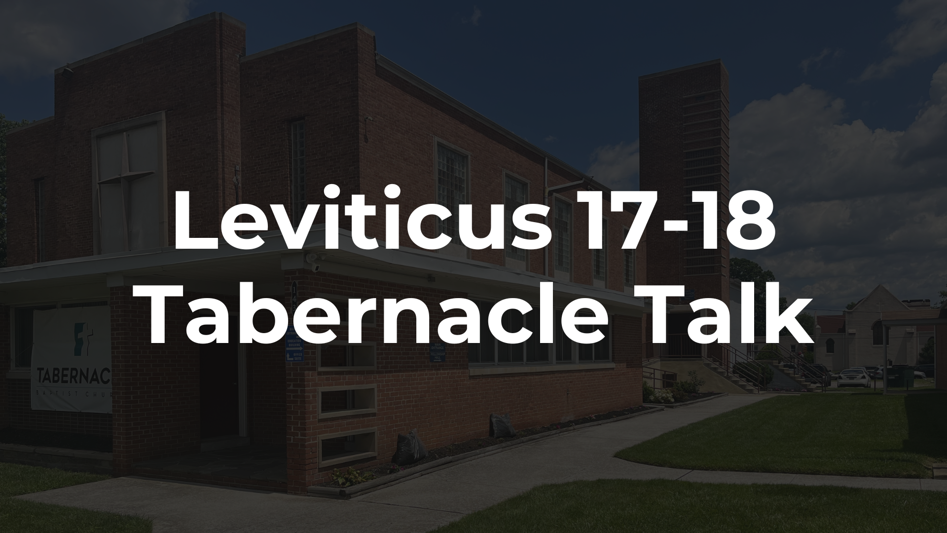 Leviticus 17-18 - That’s Not My Design